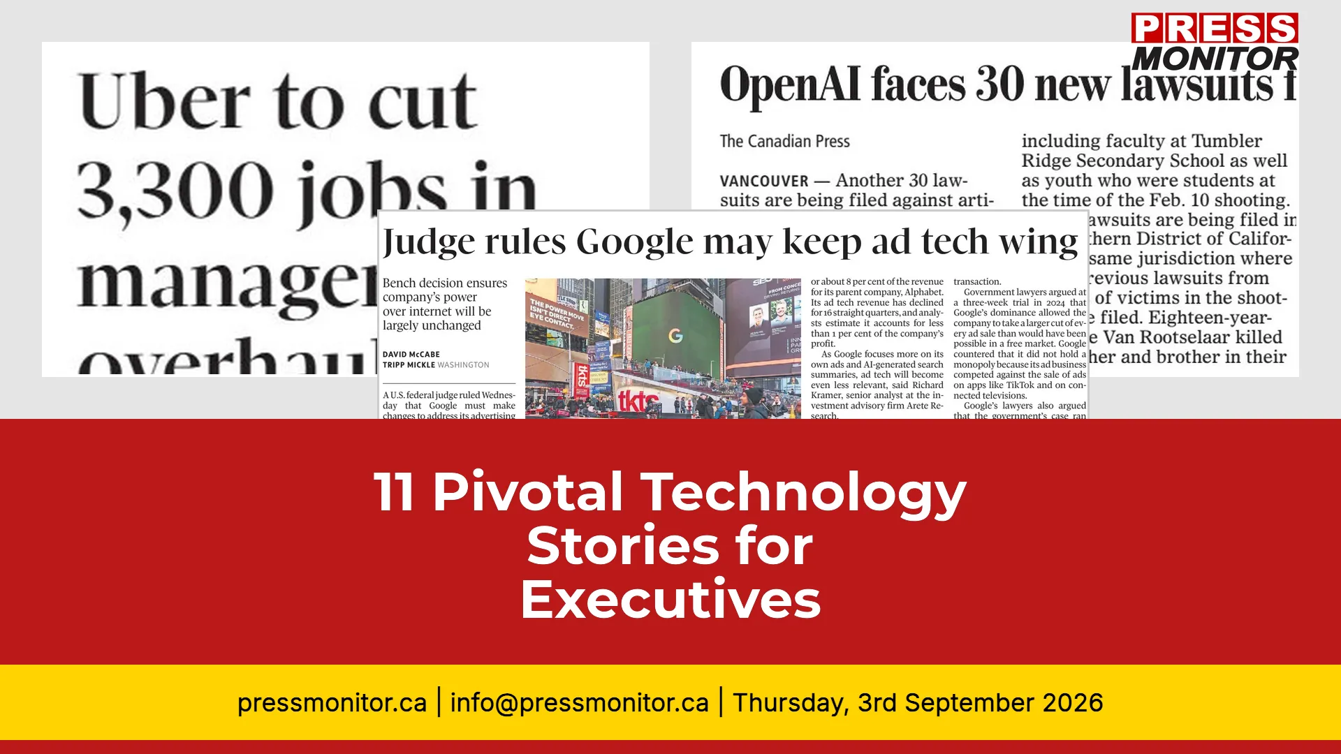11 Pivotal Technology Stories for Executives