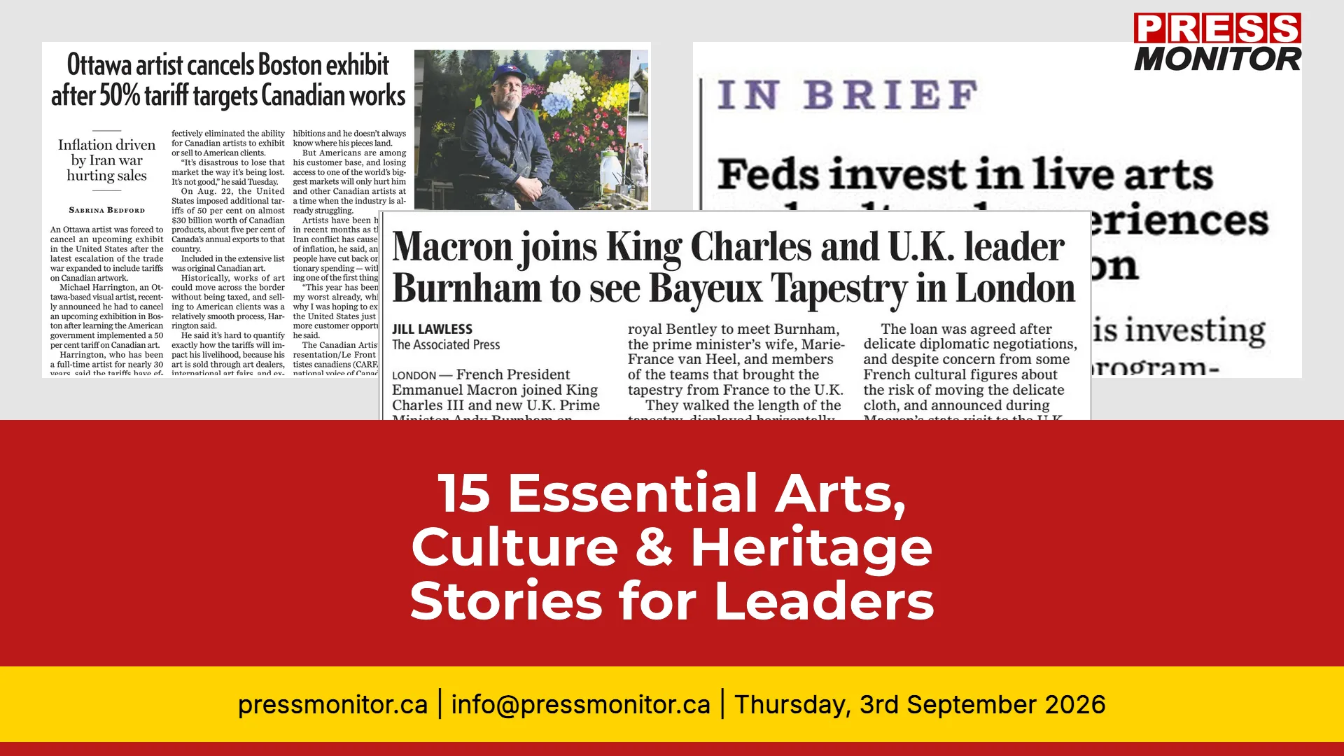 15 Essential Arts, Culture & Heritage Stories for Cultural Leaders