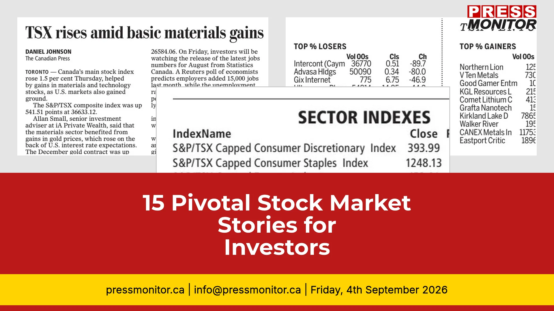 15 Pivotal Stock Market Stories for Investors