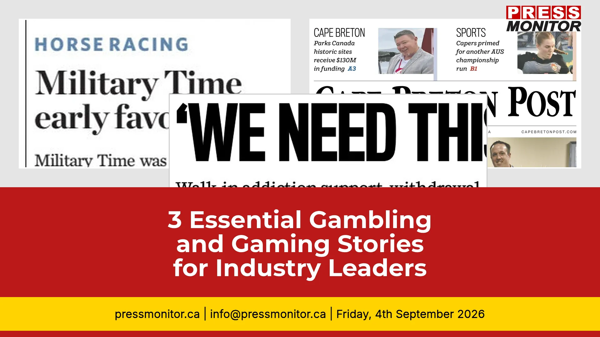 3 Essential Gambling and Gaming Stories for Industry Leaders