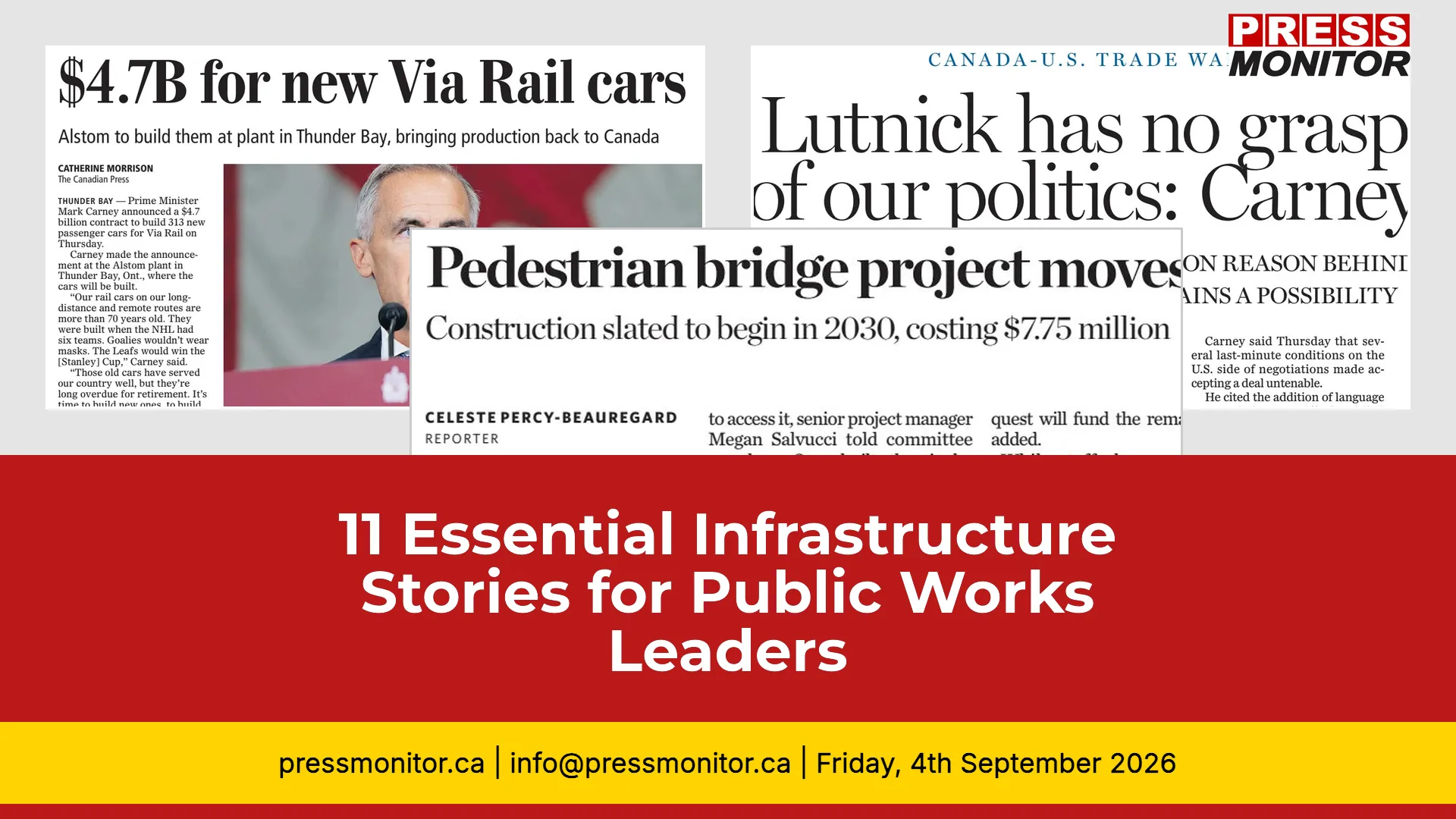 11 Essential Infrastructure Stories for Public Works Leaders