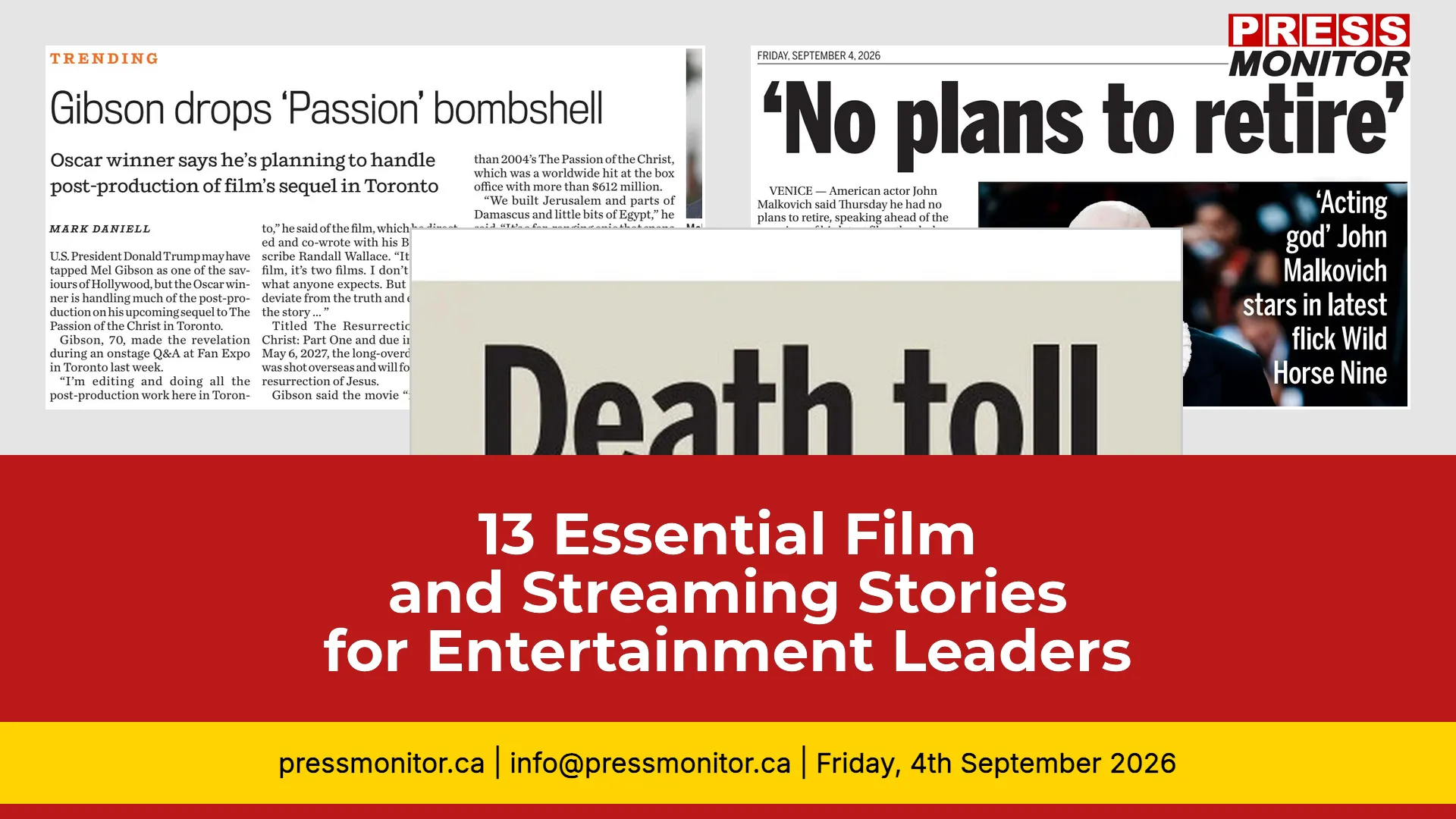 13 Essential Film and Streaming Stories for Entertainment Leaders