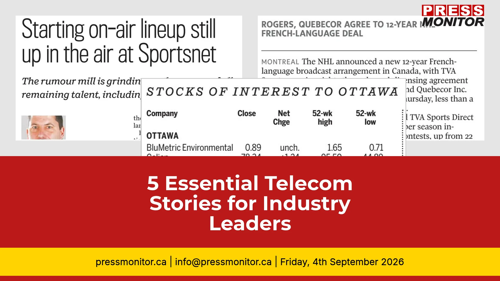 5 Essential Telecommunications Stories for Industry Leaders
