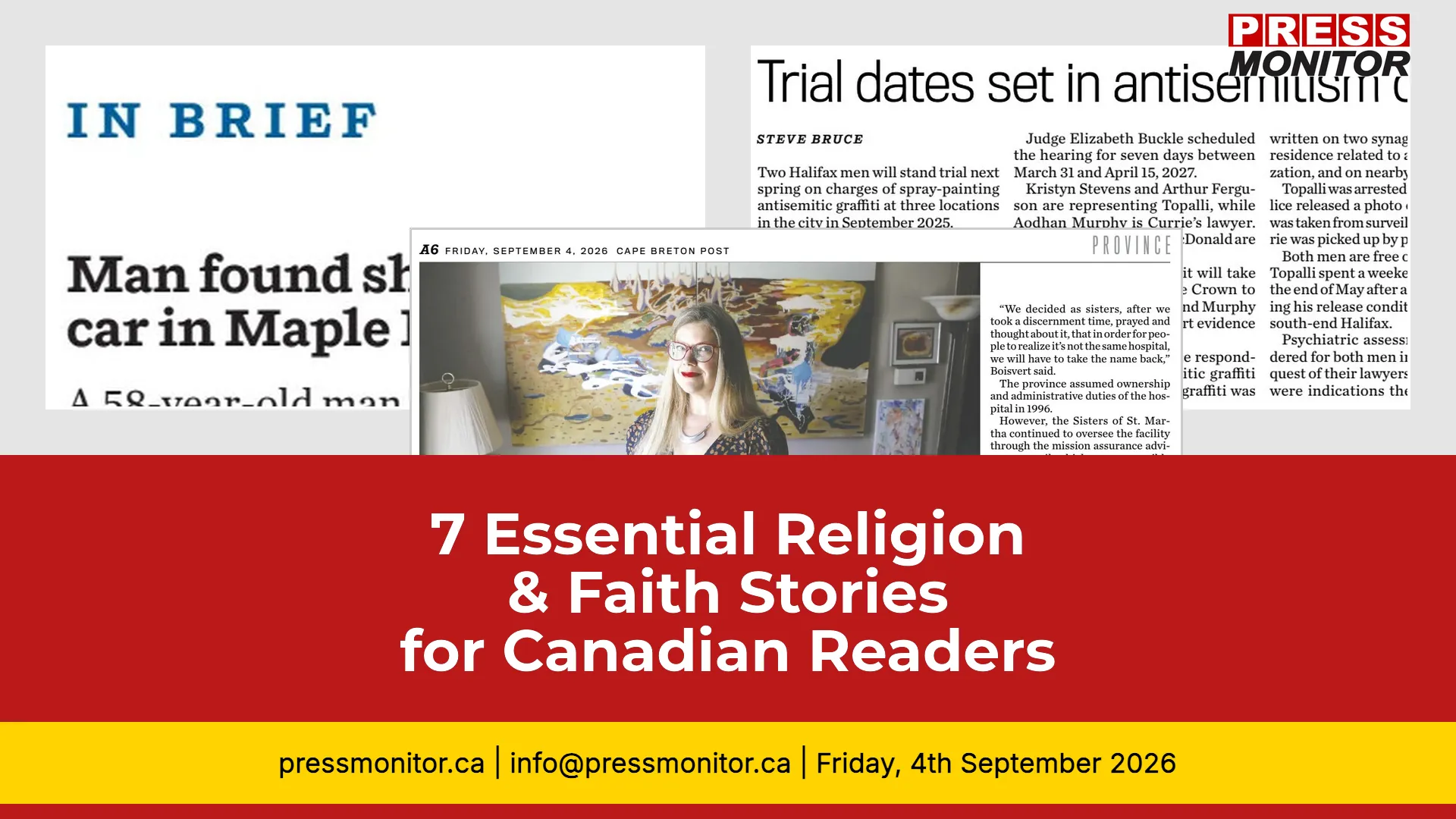 7 Essential Religion & Faith Stories for Canadian Readers