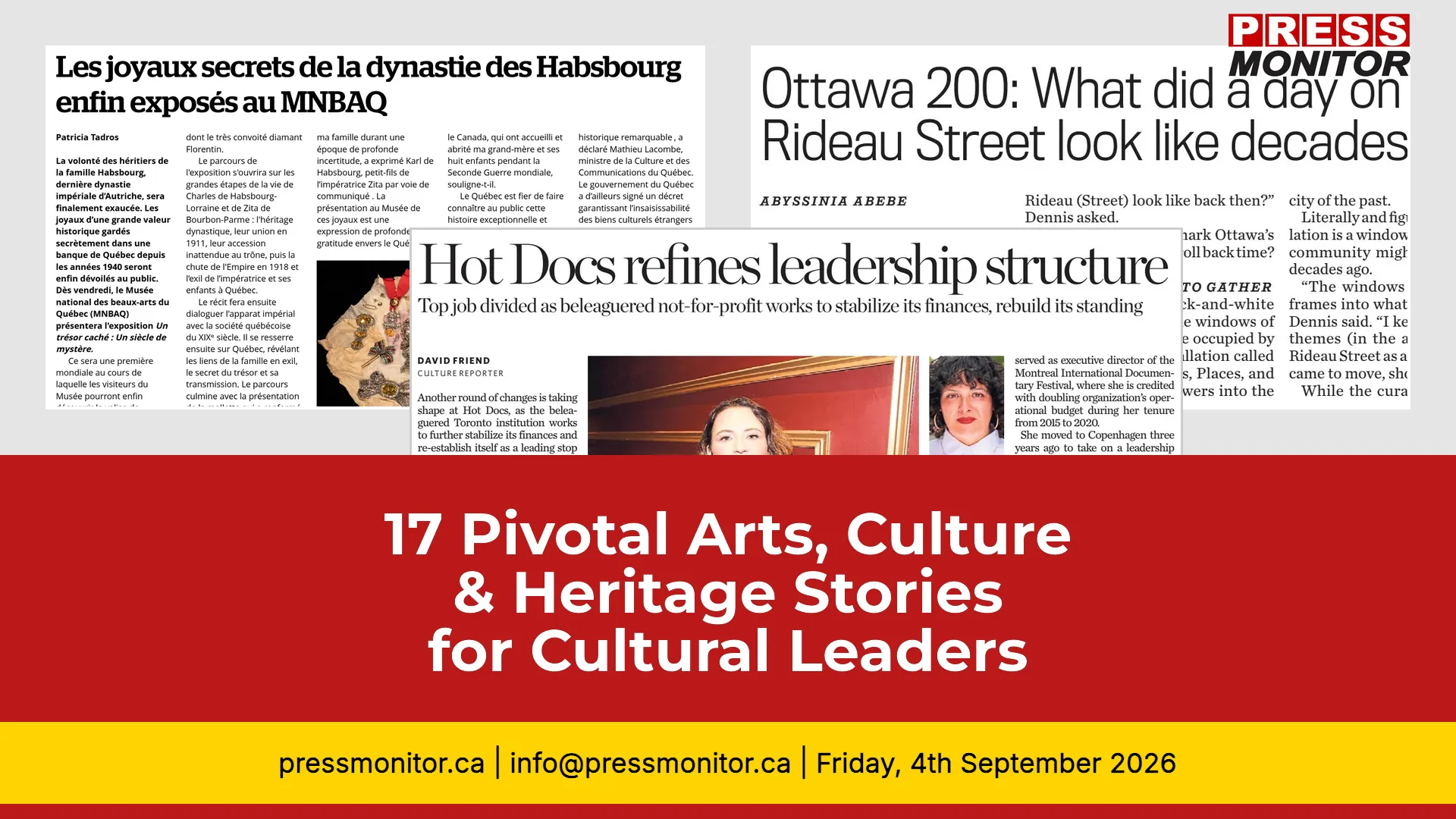 17 Pivotal Arts, Culture & Heritage Stories for Cultural Leaders