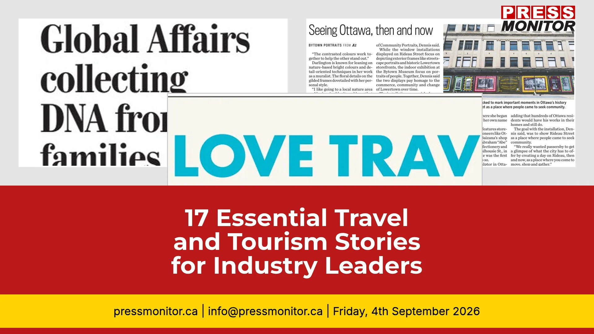 17 Essential Travel and Tourism Stories for Industry Leaders