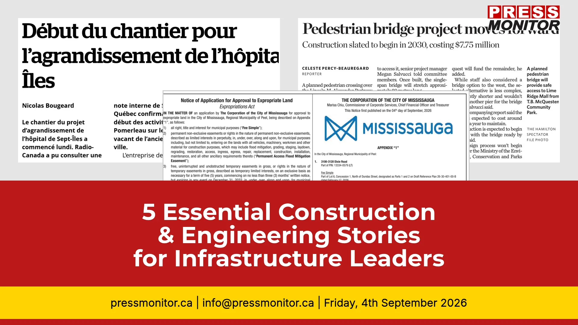 5 Essential Construction & Engineering Stories for Infrastructure Leaders