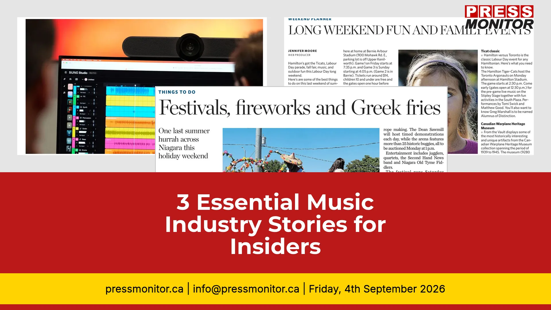 3 Essential Music Industry Stories for Insiders