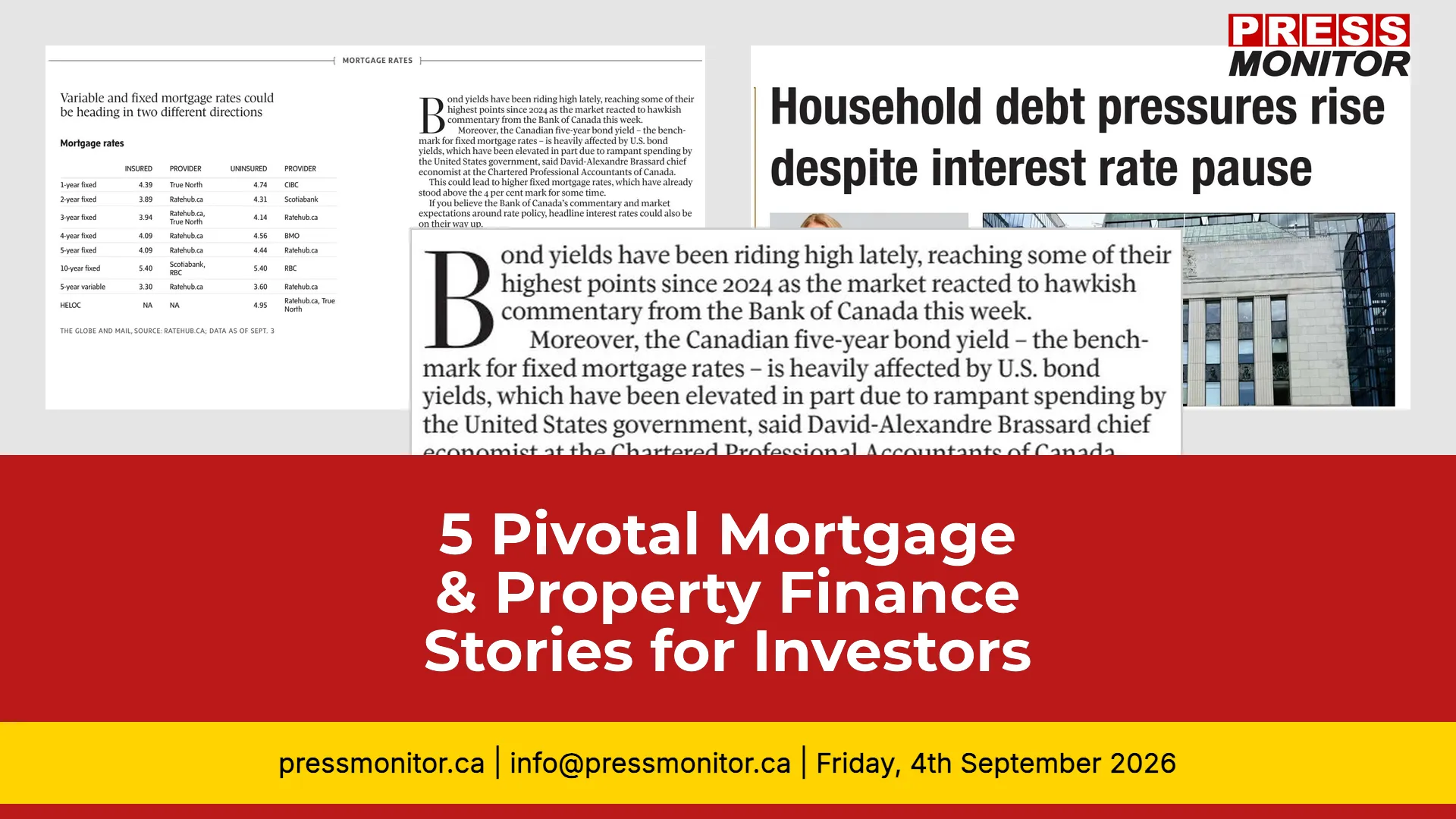 5 Pivotal Mortgage & Property Finance Stories for Investors