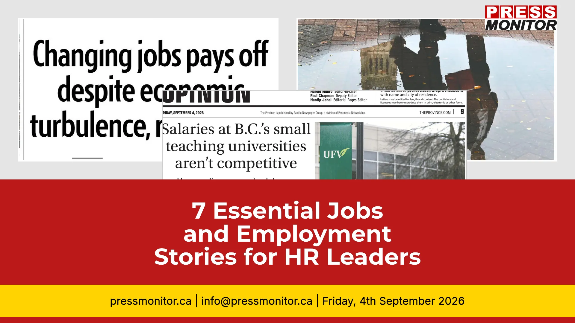 7 Essential Jobs and Employment Stories for HR Leaders