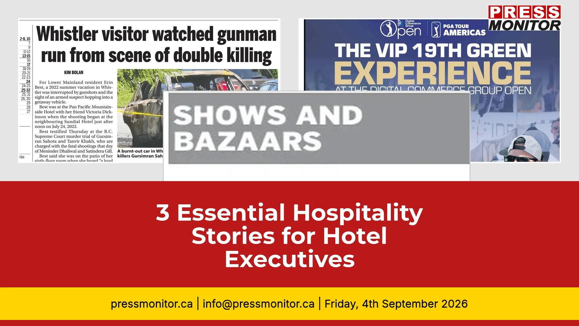 3 Essential Hospitality Stories for Hotel Executives