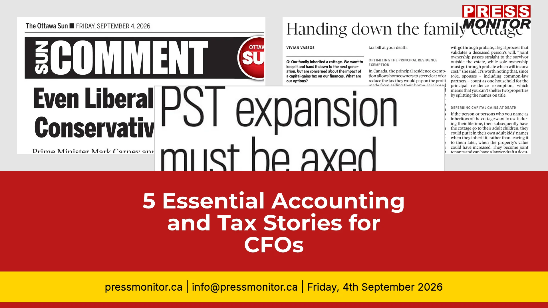 5 Essential Accounting and Tax Stories for CFOs