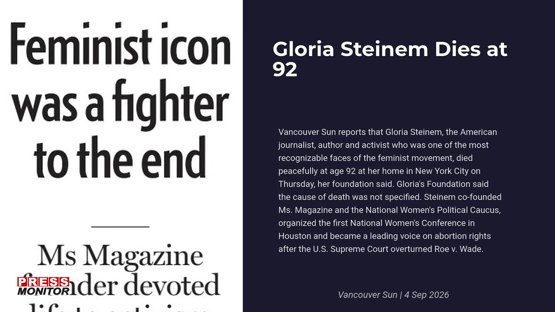 1 Essential Women & Gender Stories for Canadians