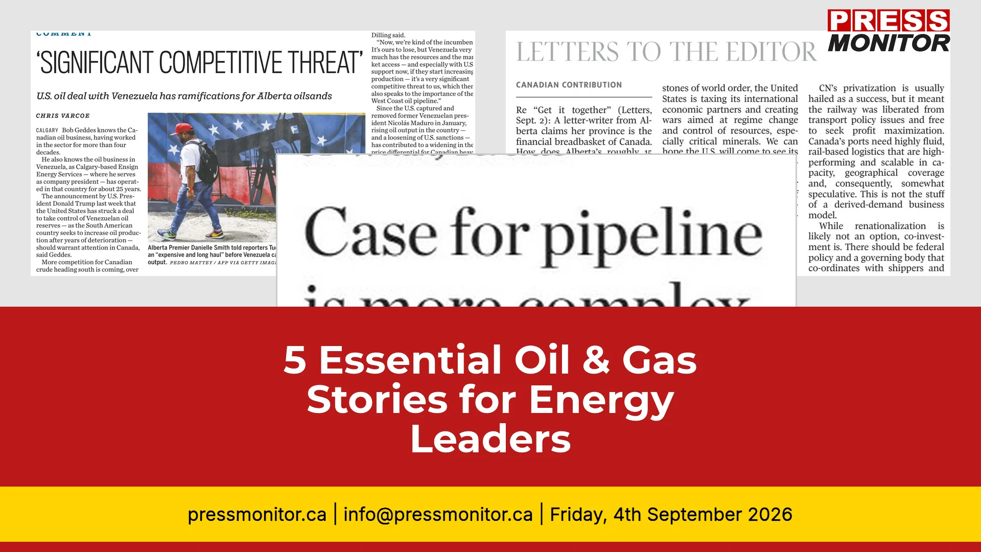 5 Essential Oil & Gas Stories for Energy Leaders