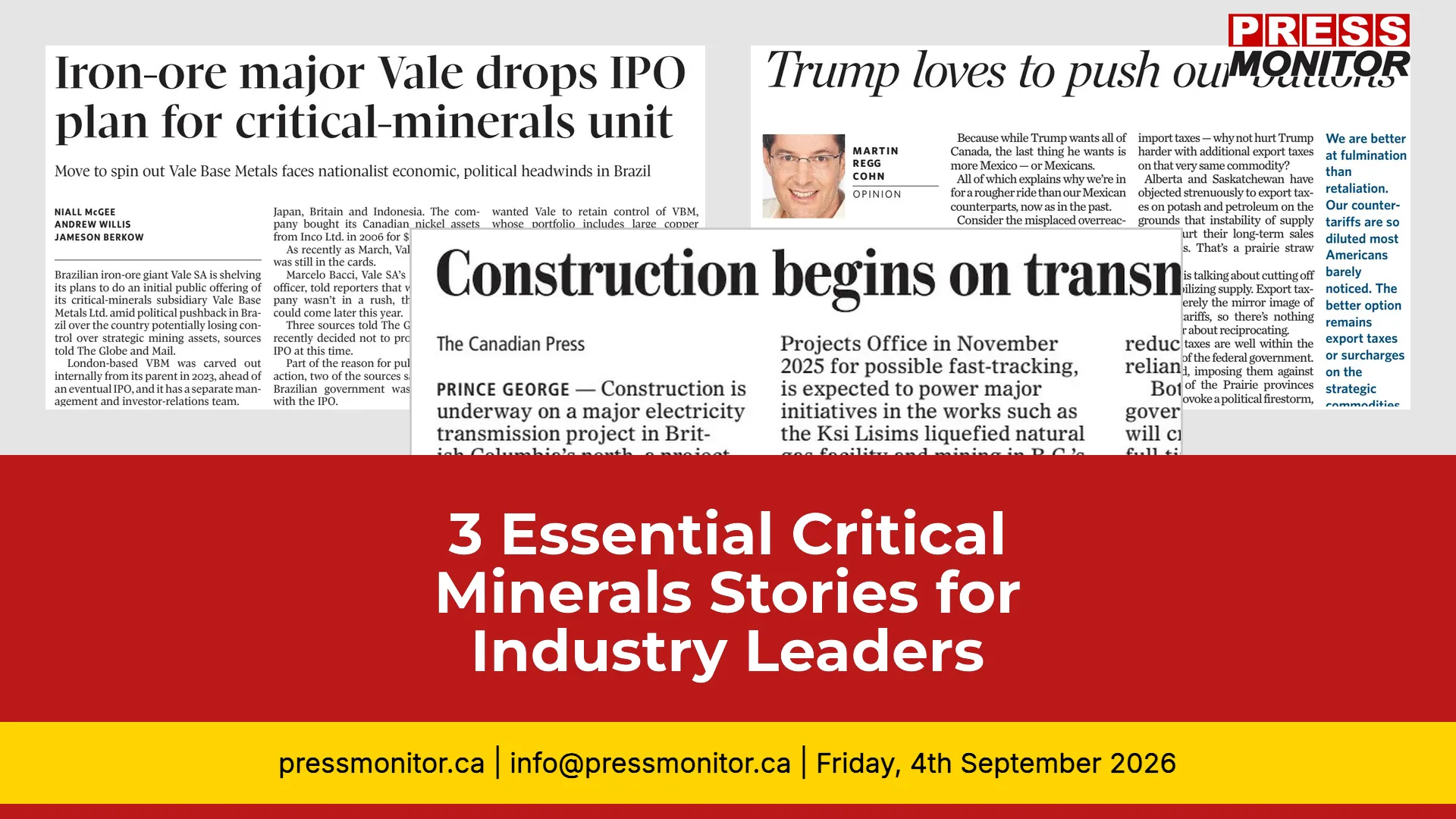 3 Essential Critical Minerals Stories for Industry Leaders