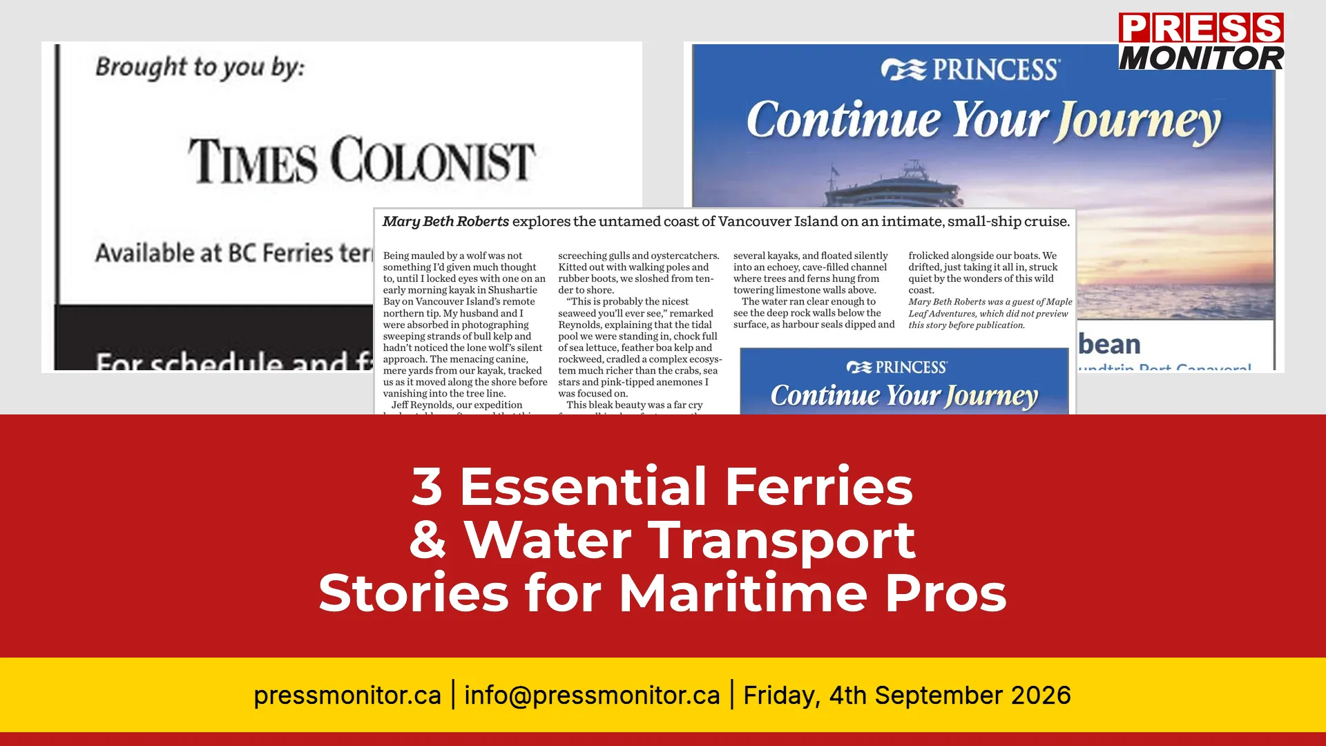 3 Essential Ferries & Water Transport Stories for Maritime Professionals