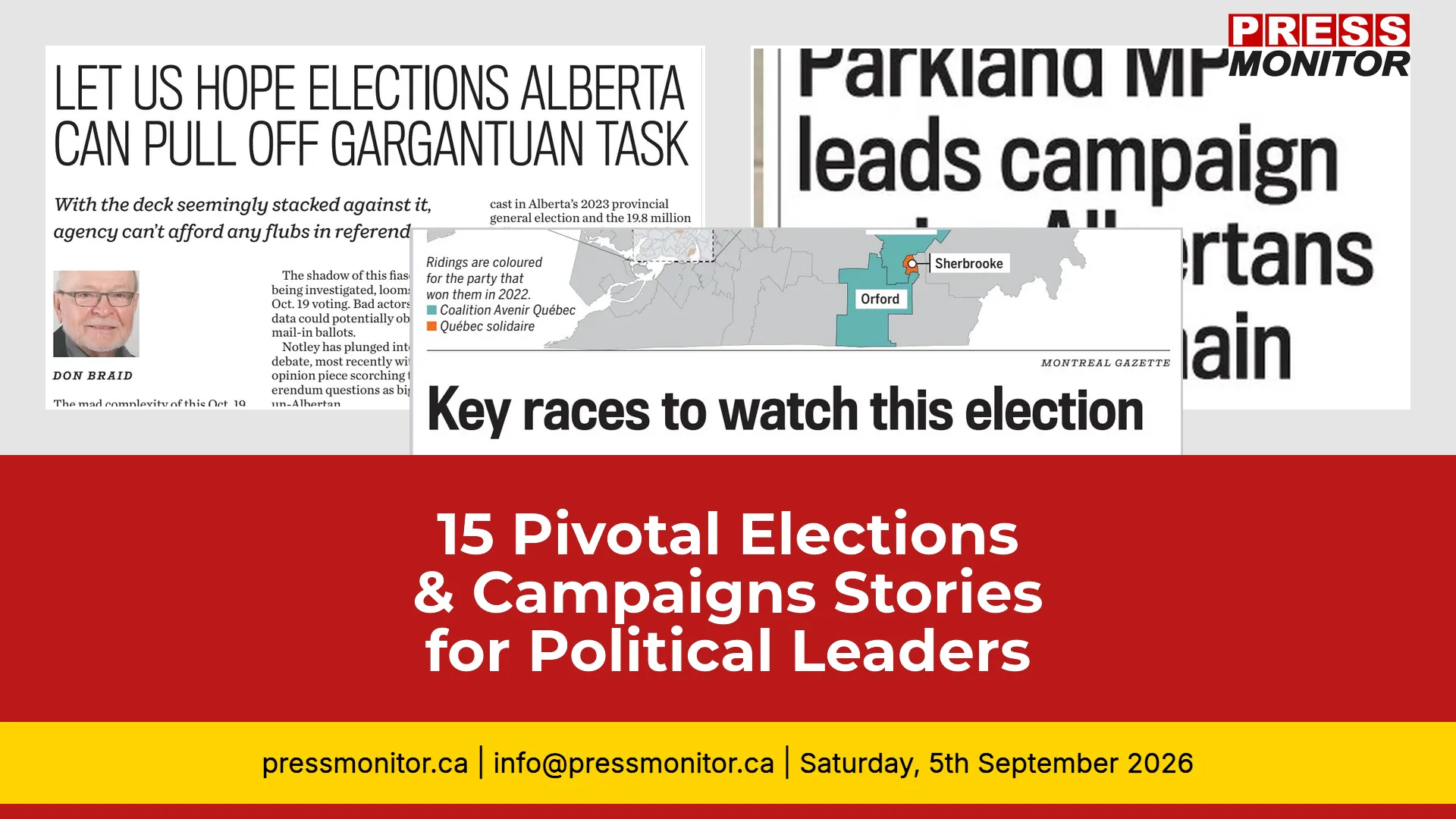 15 Pivotal Elections & Campaigns Stories for Leaders