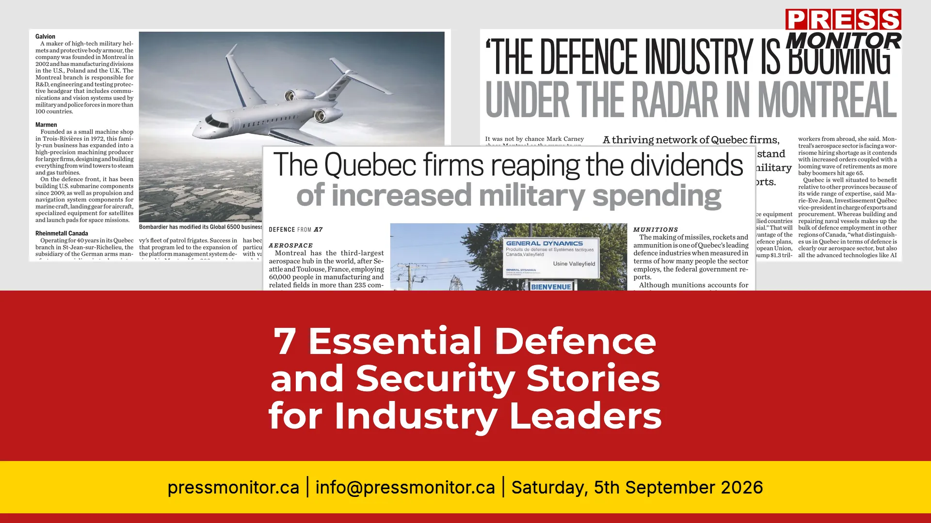 7 Essential Defence & Security Stories for Industry Leaders