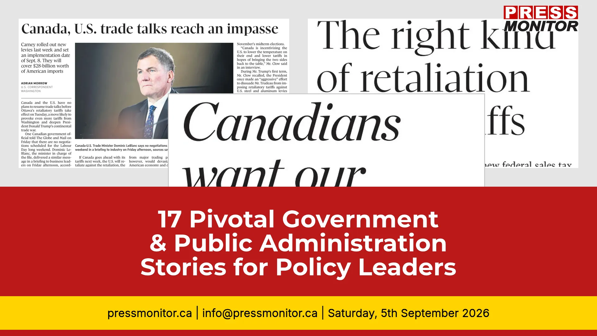 17 Pivotal Government & Public Administration Stories for Policy Leaders
