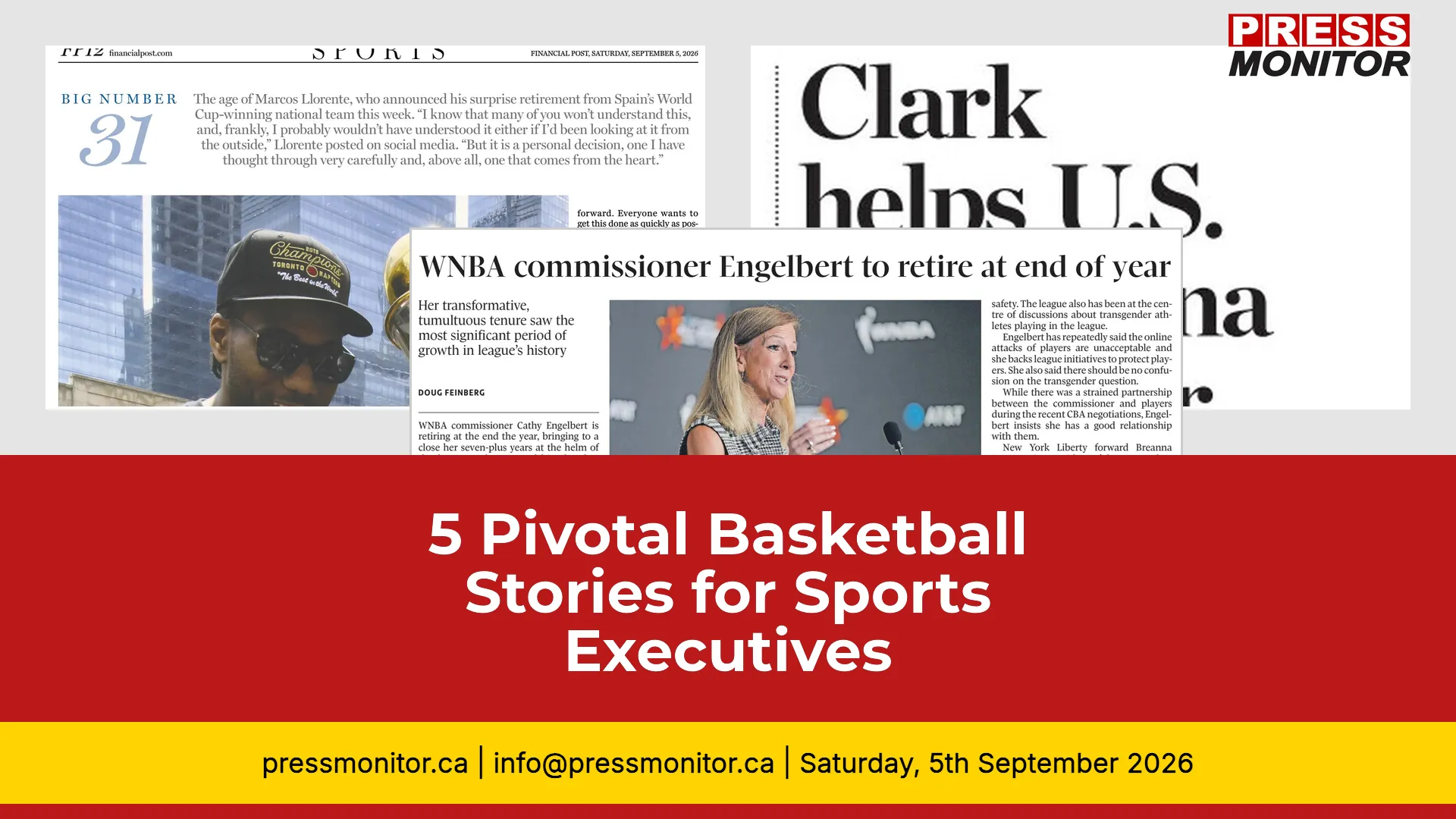 5 Pivotal Basketball Stories for Sports Executives
