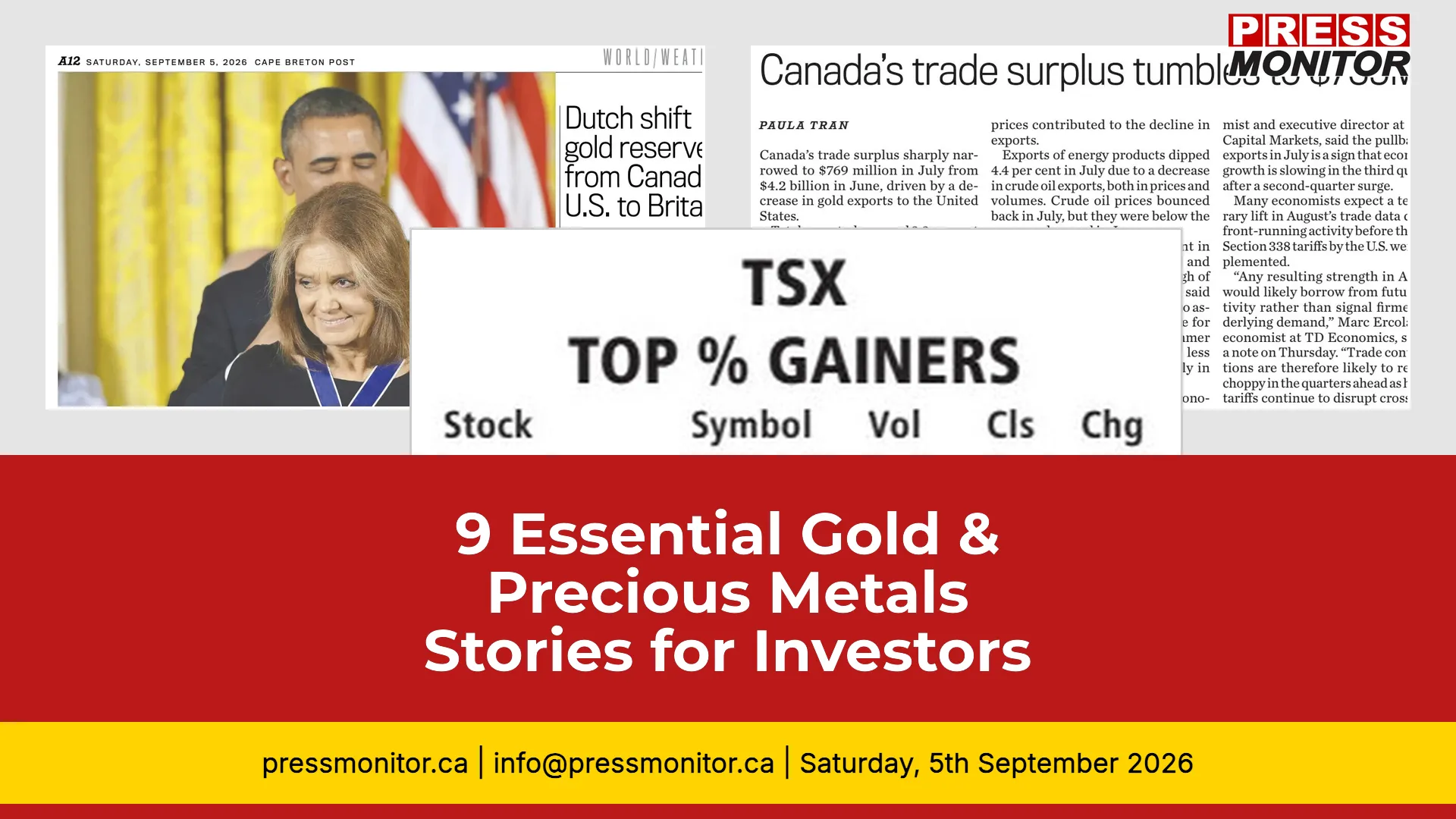 9 Essential Gold & Precious Metals Stories for Investors