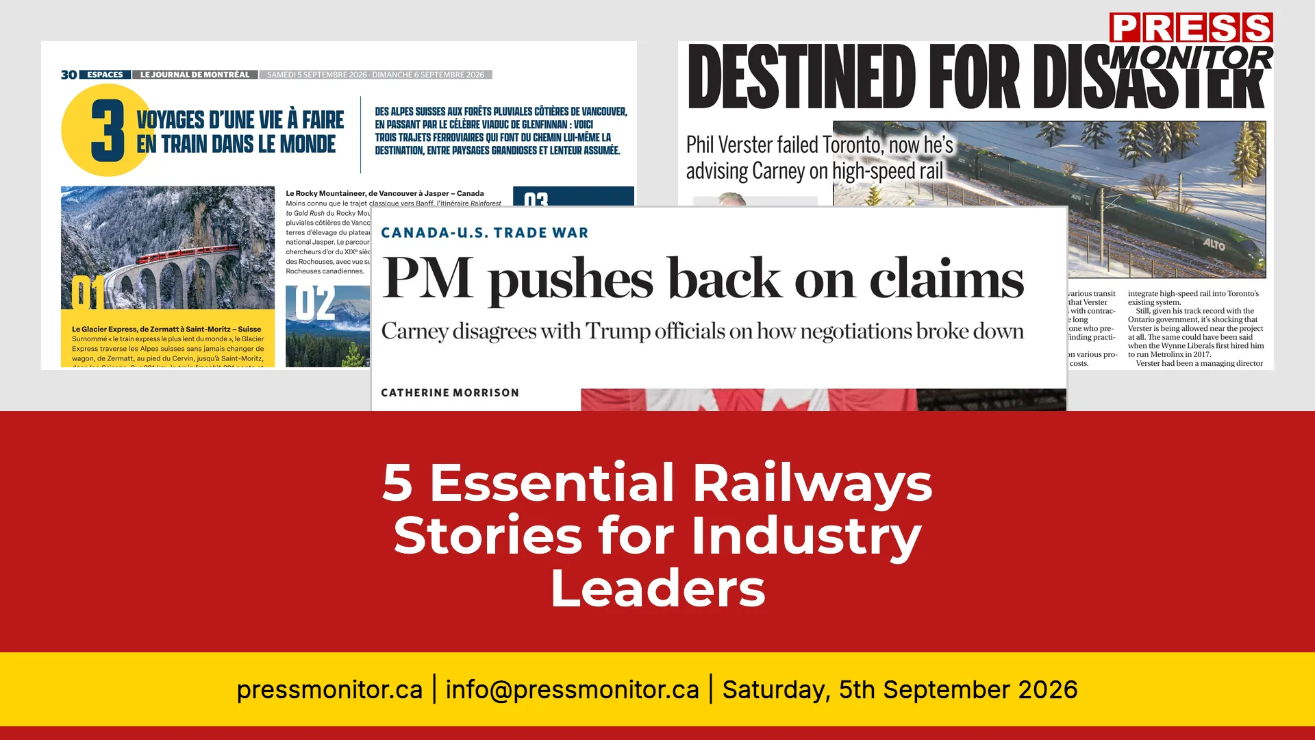 5 Essential Railways Stories for Industry Leaders