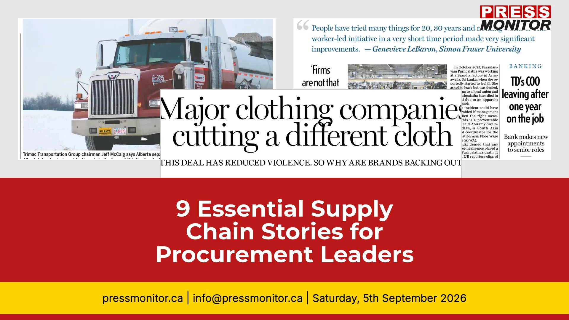 9 Essential Supply Chain Stories for Procurement Leaders
