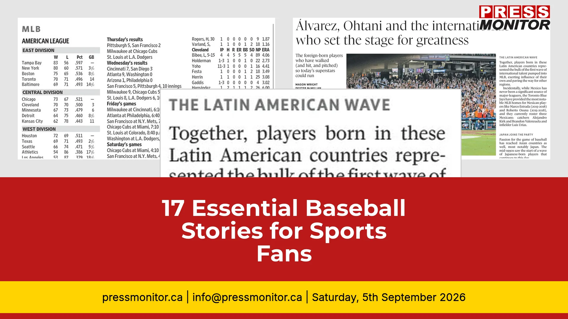 17 Essential Baseball Stories for Sports Fans