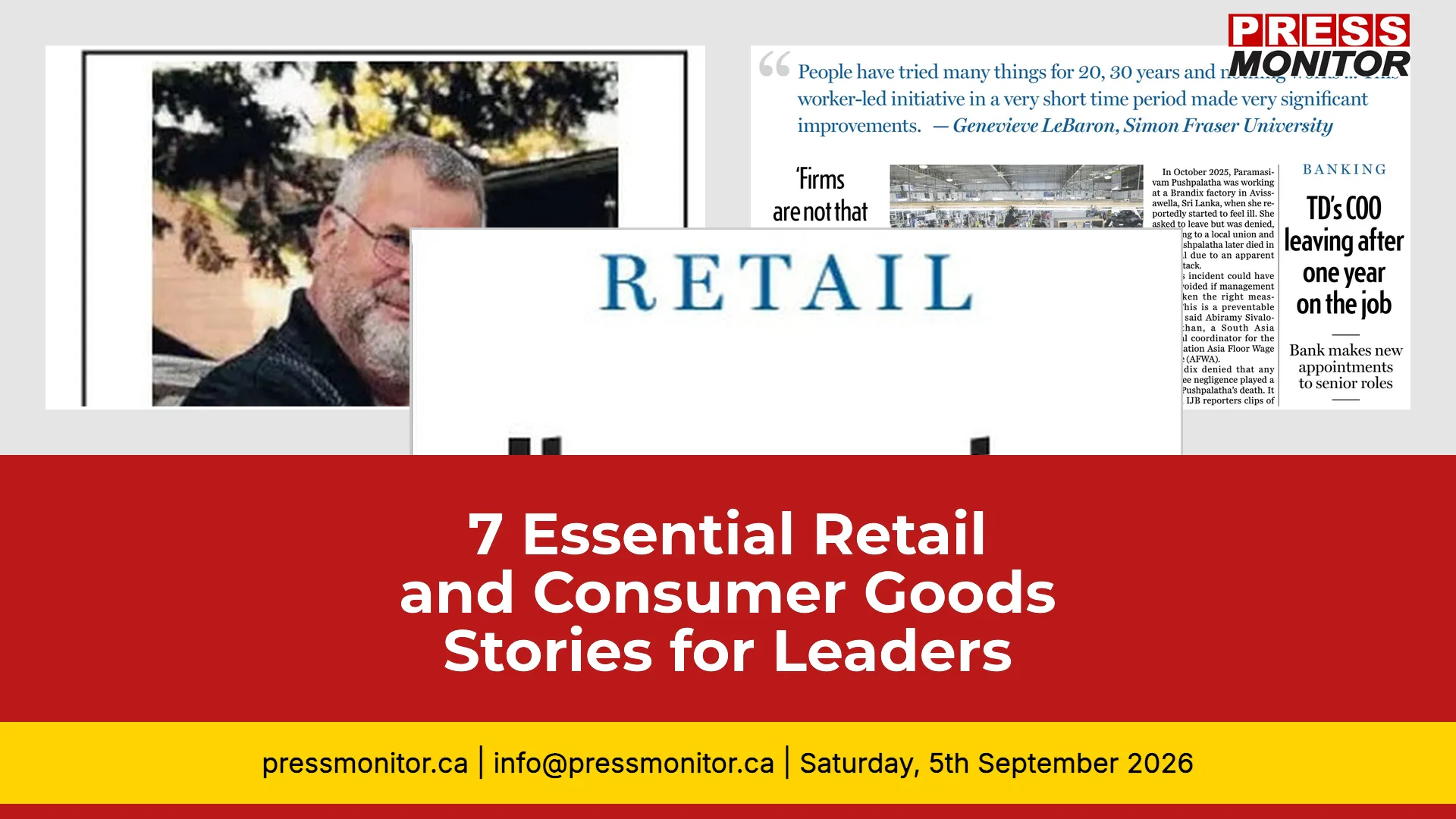 7 Essential Retail and Consumer Goods Stories for Industry Leaders