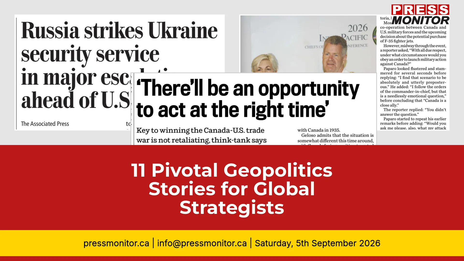 11 Pivotal Geopolitics Stories for Global Strategists