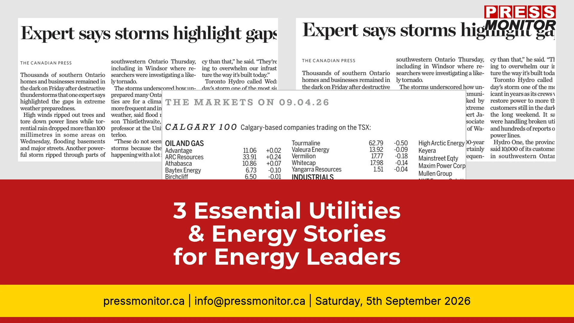 3 Essential Utilities & Energy Stories for Energy Leaders