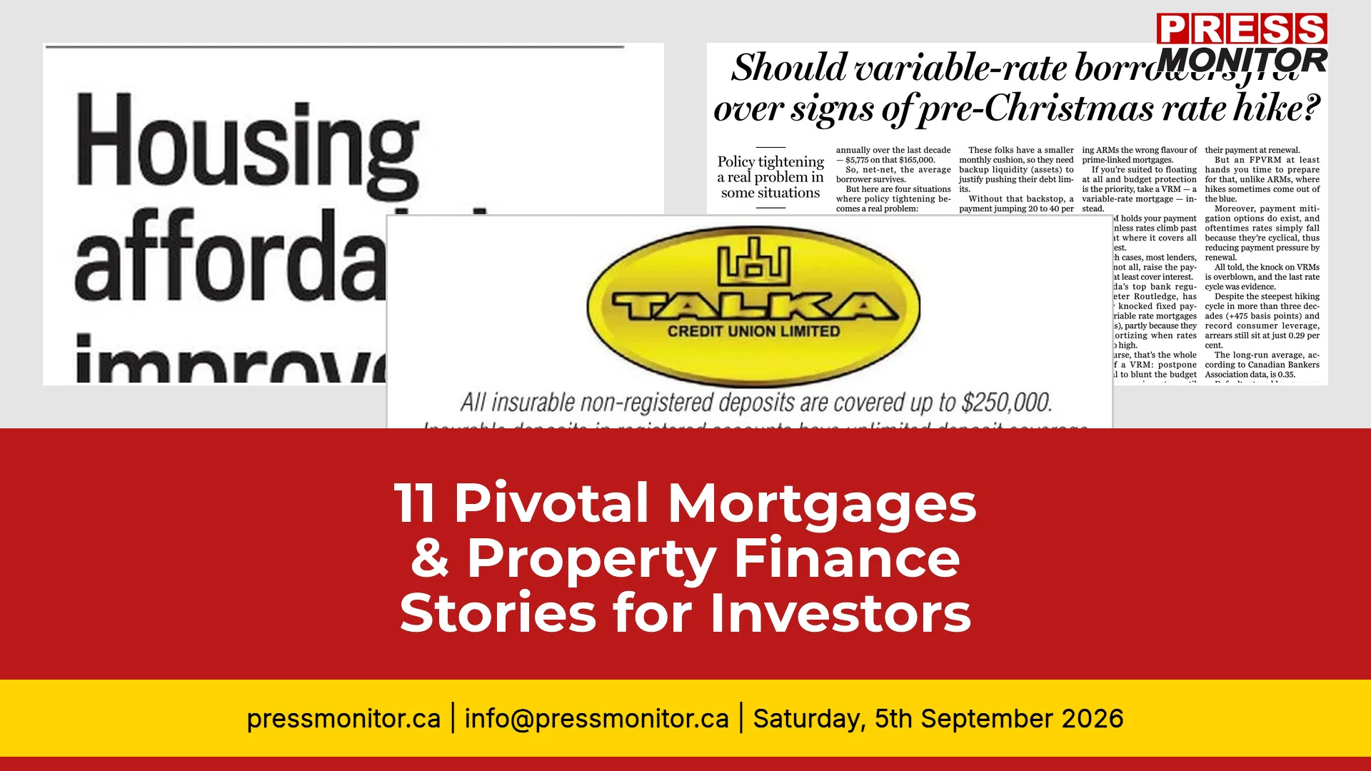 11 Pivotal Mortgages & Property Finance Stories for Investors