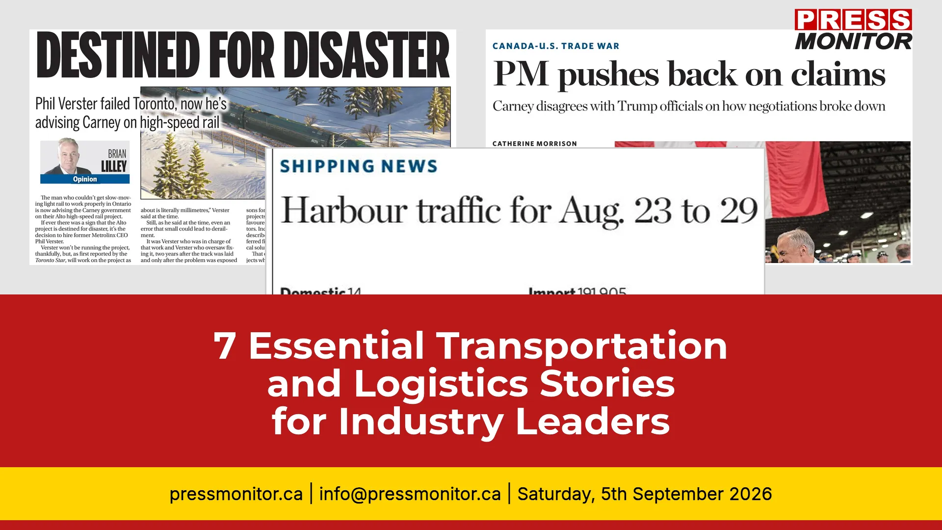 7 Essential Transportation and Logistics Stories for Industry Leaders