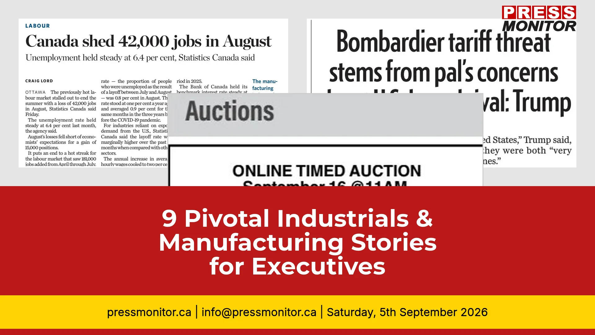 9 Pivotal Industrials & Manufacturing Stories for Executives