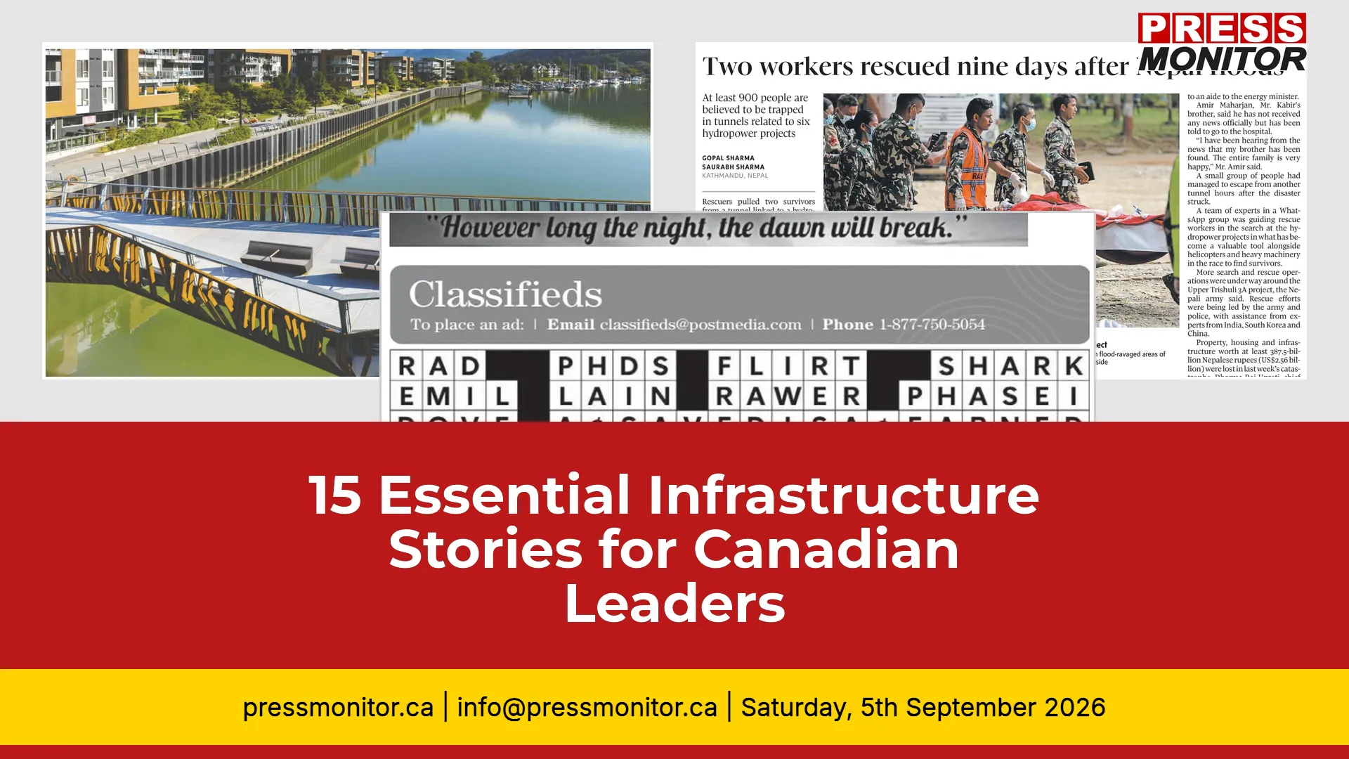 15 Essential Infrastructure Stories for Canadian Leaders