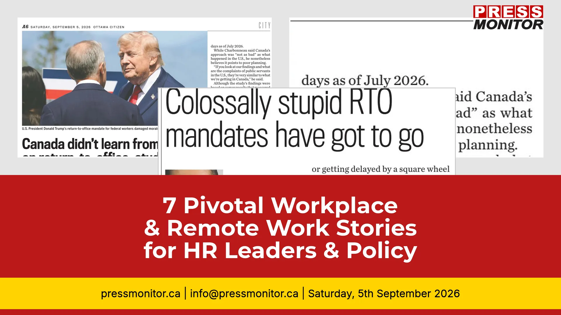 7 Pivotal Workplace & Remote Work Stories for HR Leaders & Policy Makers