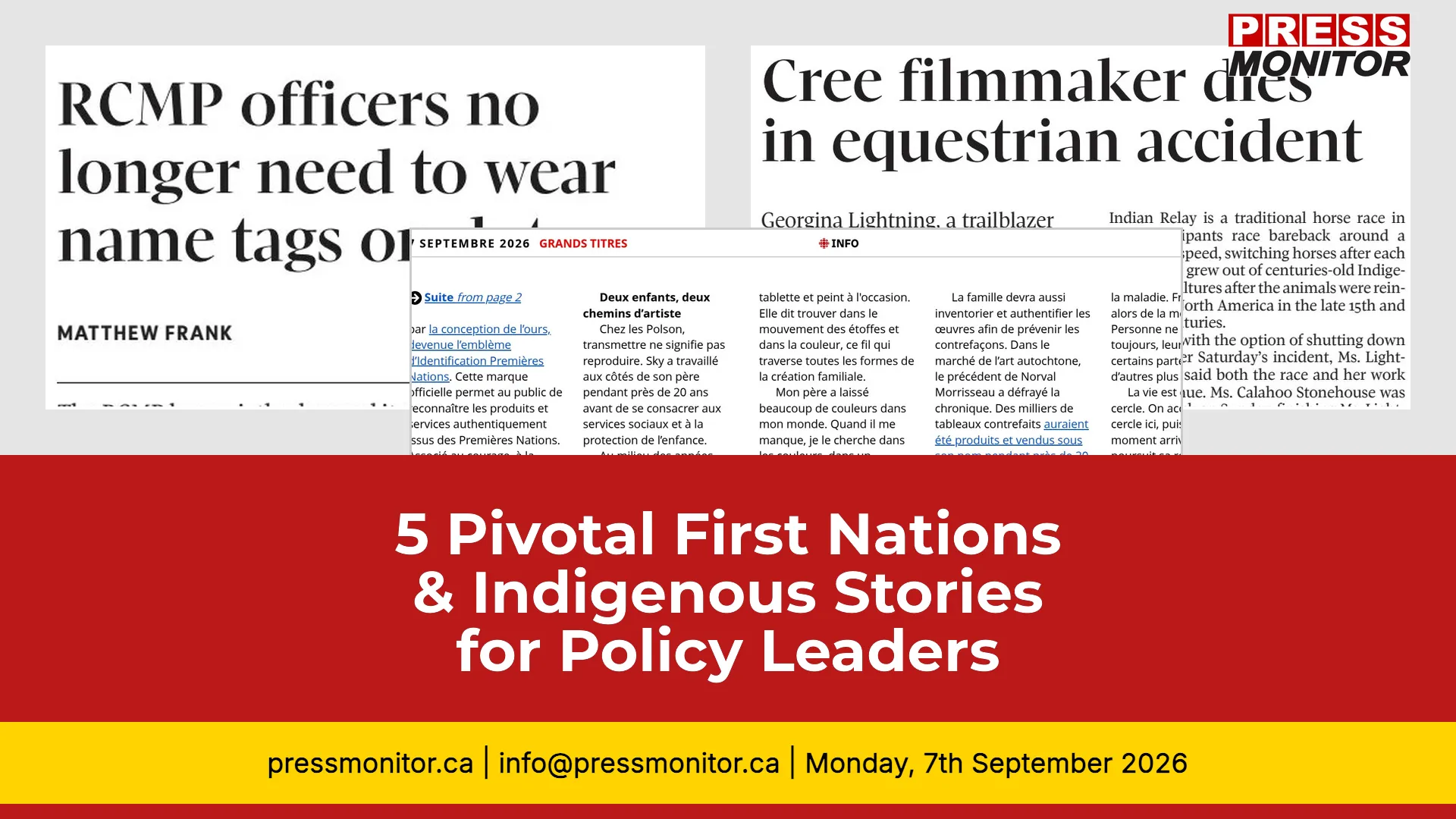 5 Pivotal First Nations & Indigenous Stories for Policy Leaders