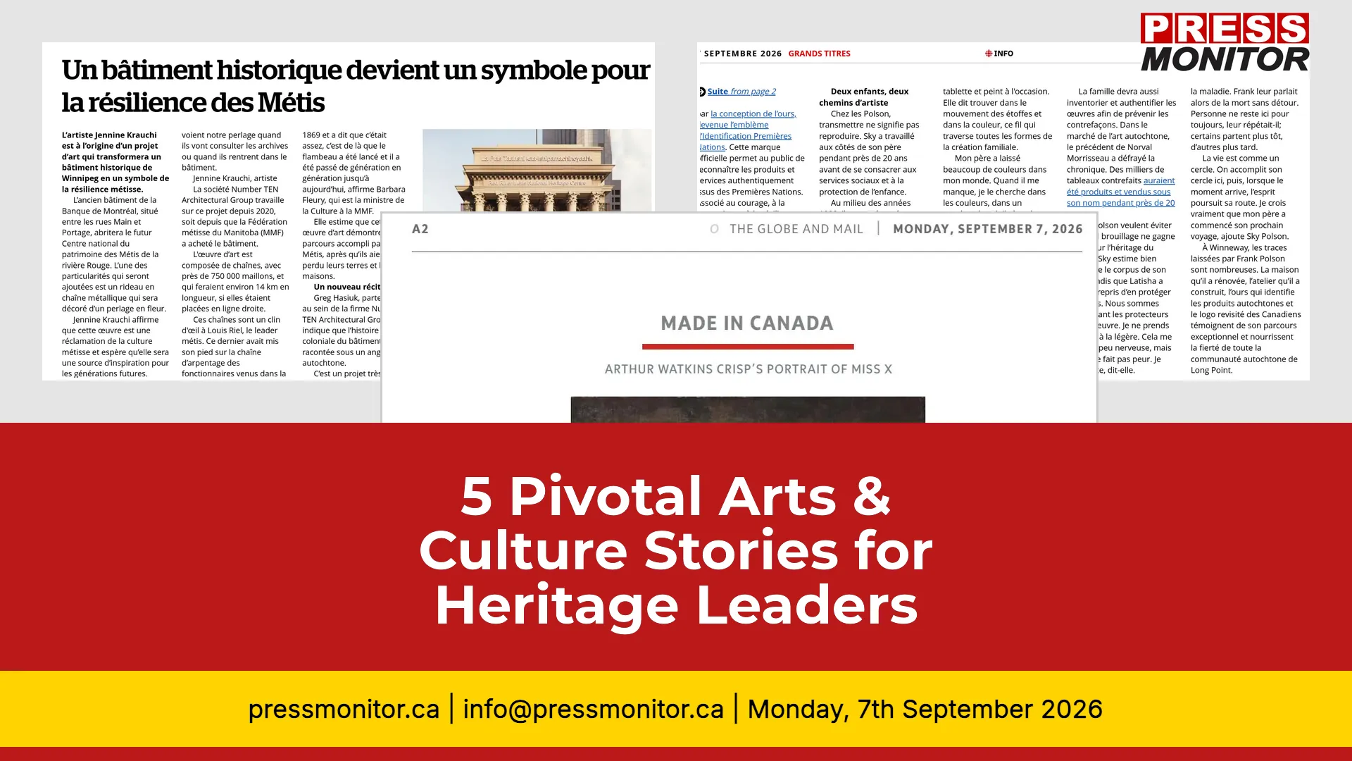 5 Pivotal Arts & Culture Stories for Heritage Leaders
