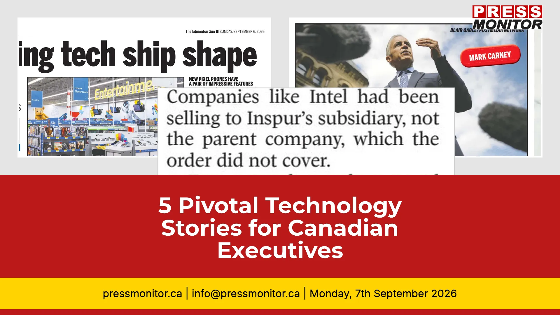 5 Pivotal Technology Stories for Canadian Executives