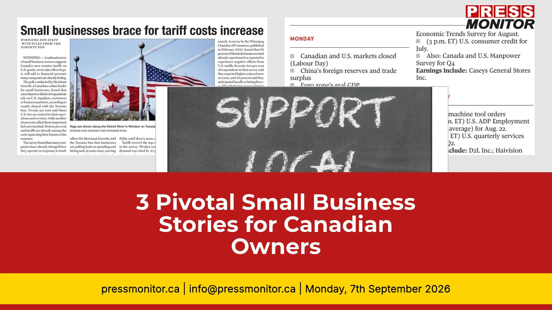 3 Pivotal Small Business Stories for Canadian Owners