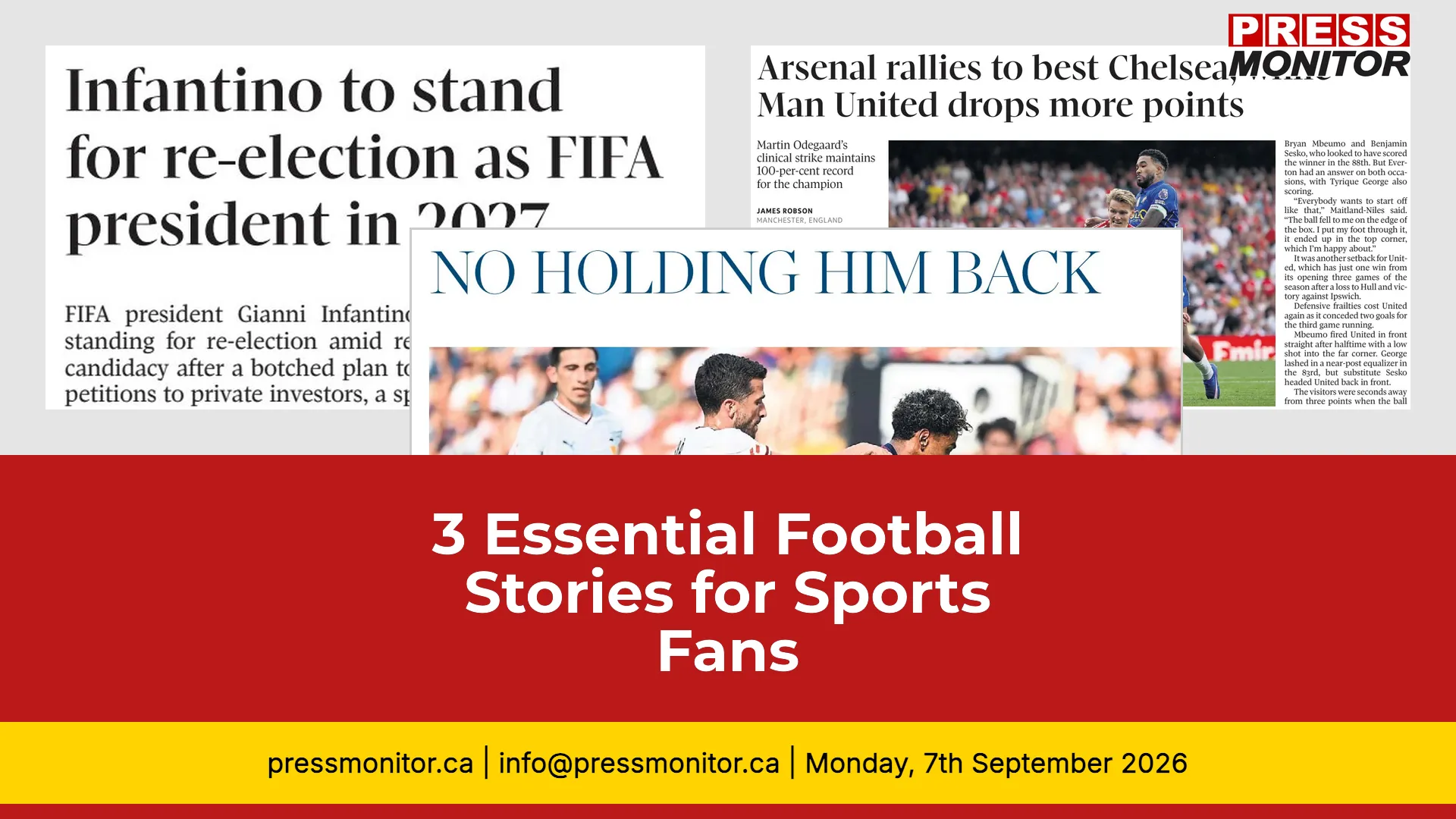 3 Essential Football Stories for Sports Fans