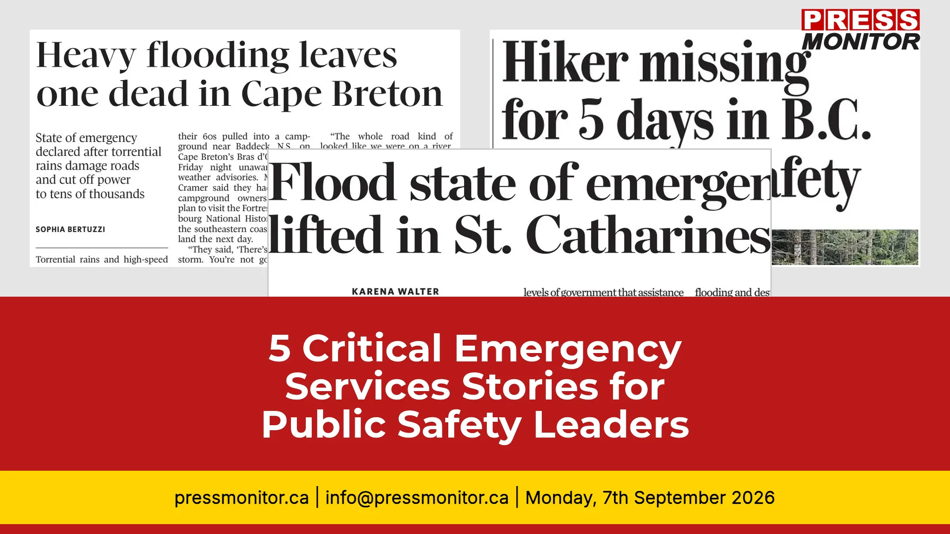 5 Critical Emergency Services Stories for Public Safety Leaders