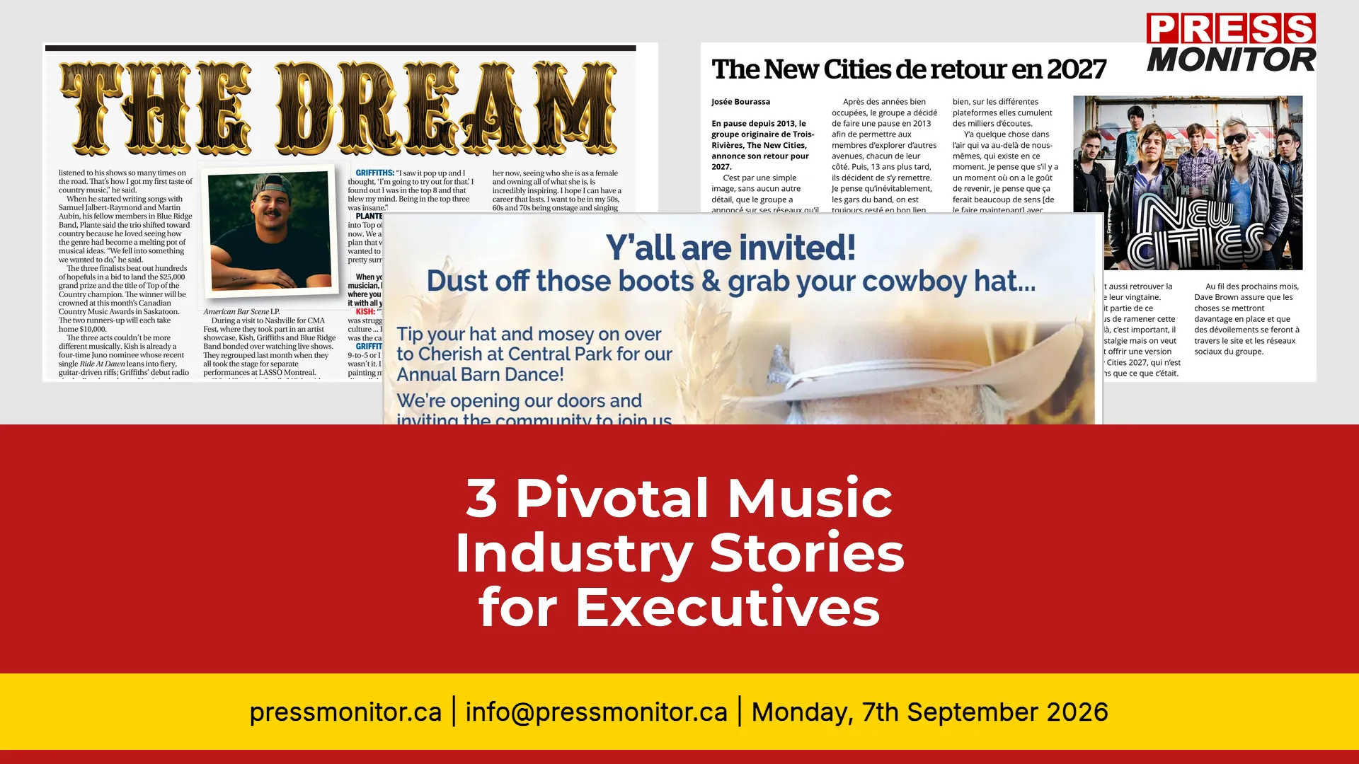 3 Pivotal Music Industry Stories for Executives