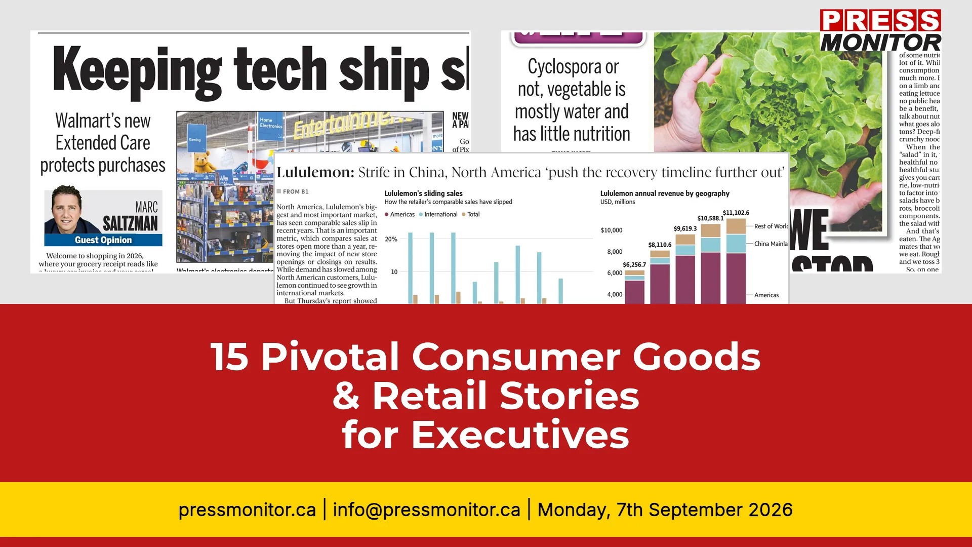 15 Pivotal Consumer Goods & Retail Stories for Executives