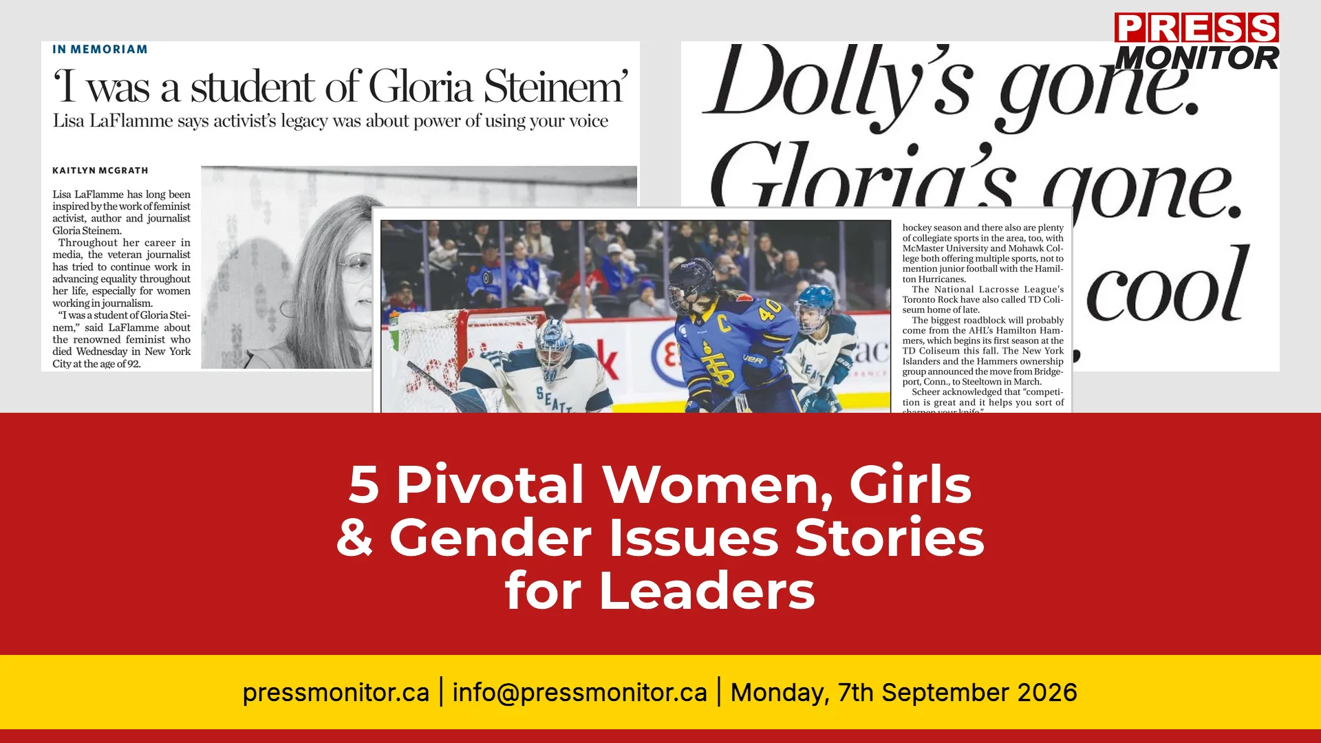 5 Pivotal Women, Girls & Gender Issues Stories for Leaders