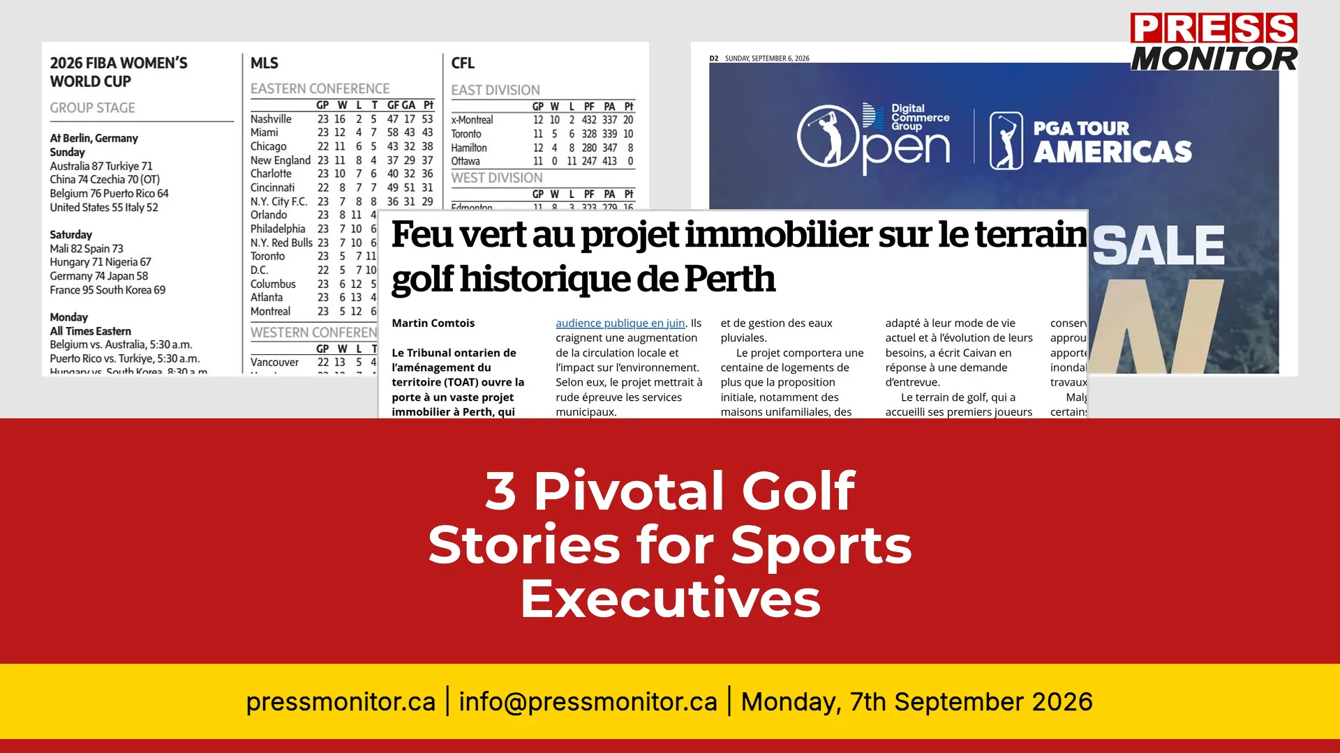 3 Pivotal Golf Stories for Sports Executives