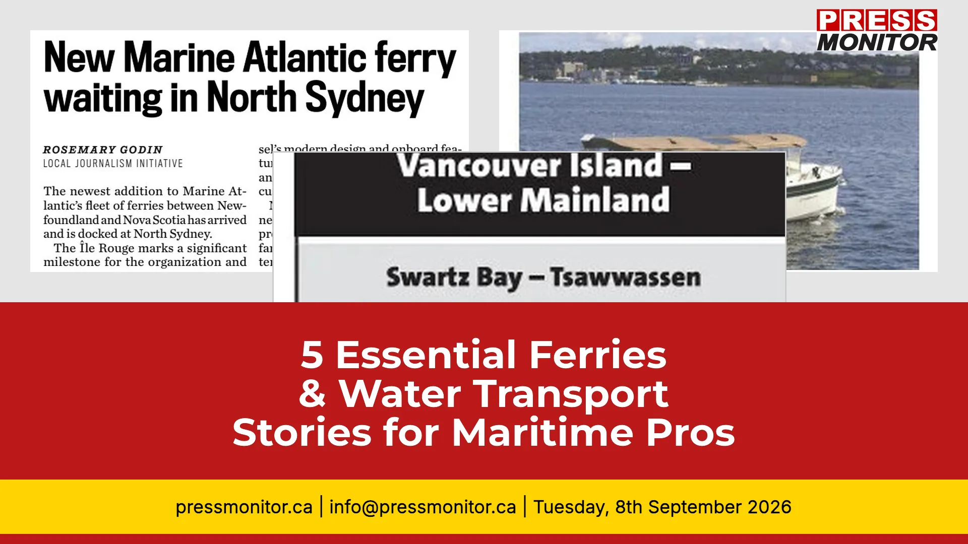 5 Essential Ferries & Water Transport Stories for Maritime Professionals