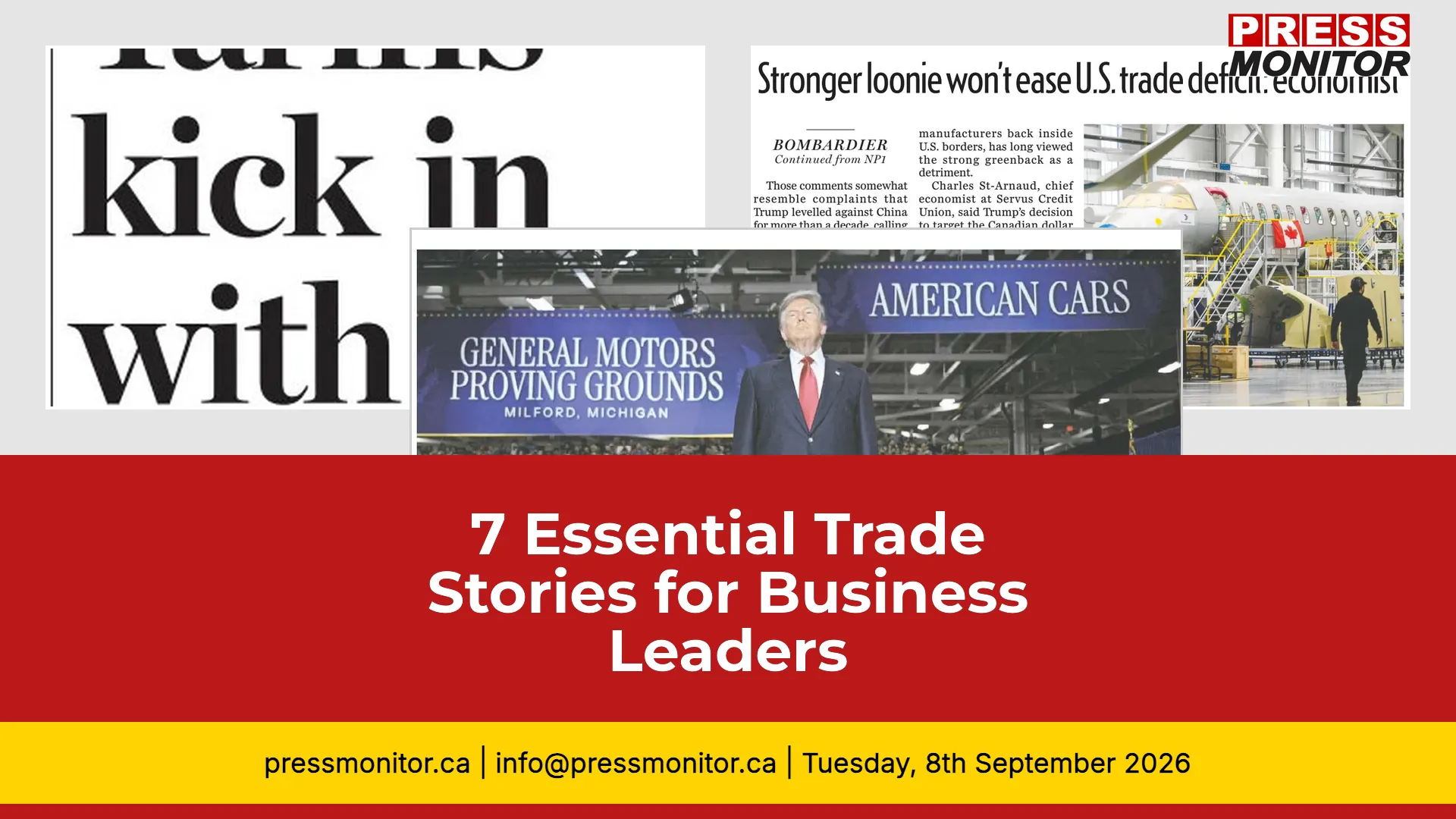 7 Essential Trade Stories for Business Leaders
