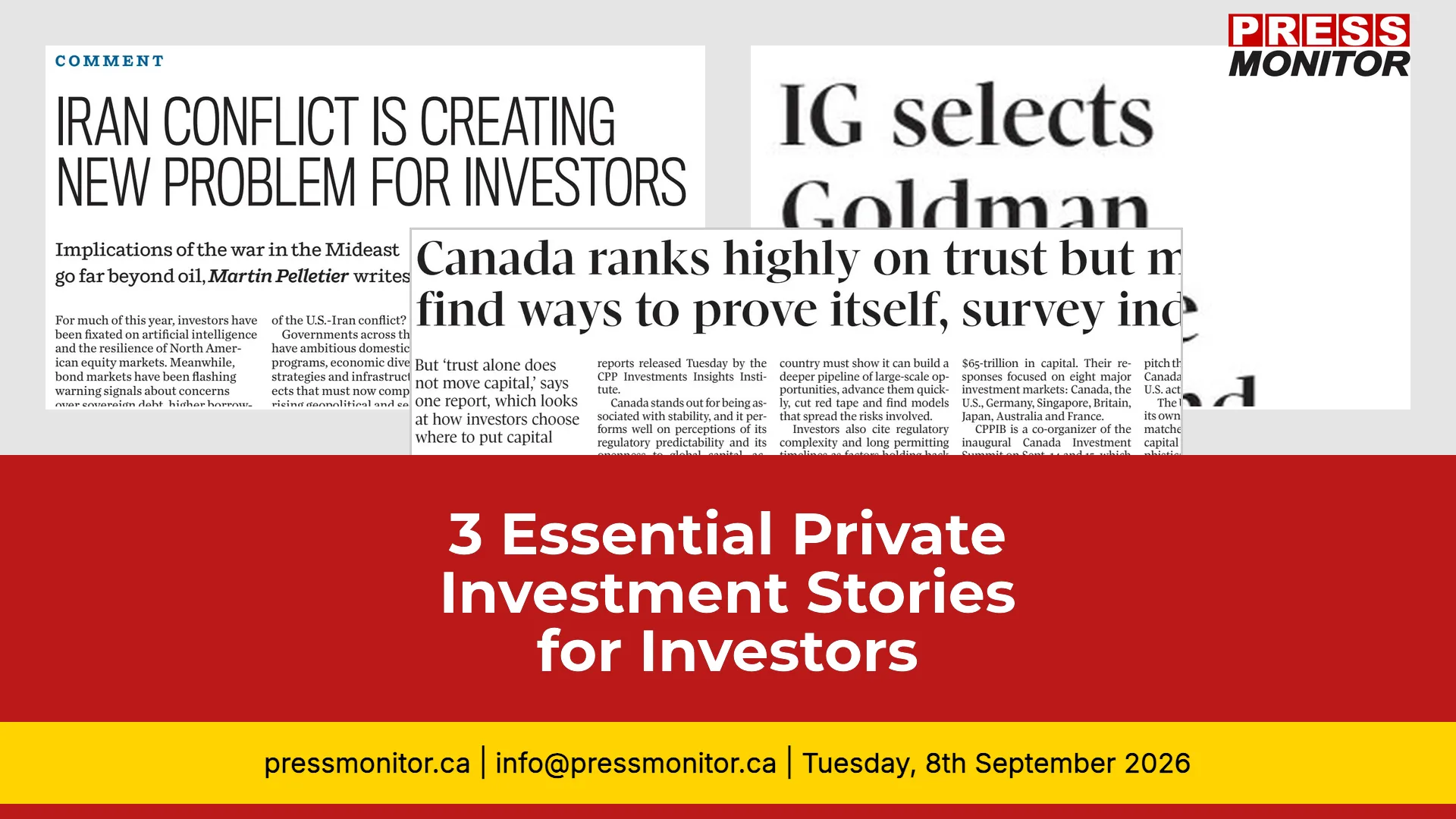 3 Essential Private Investment Stories for Investors