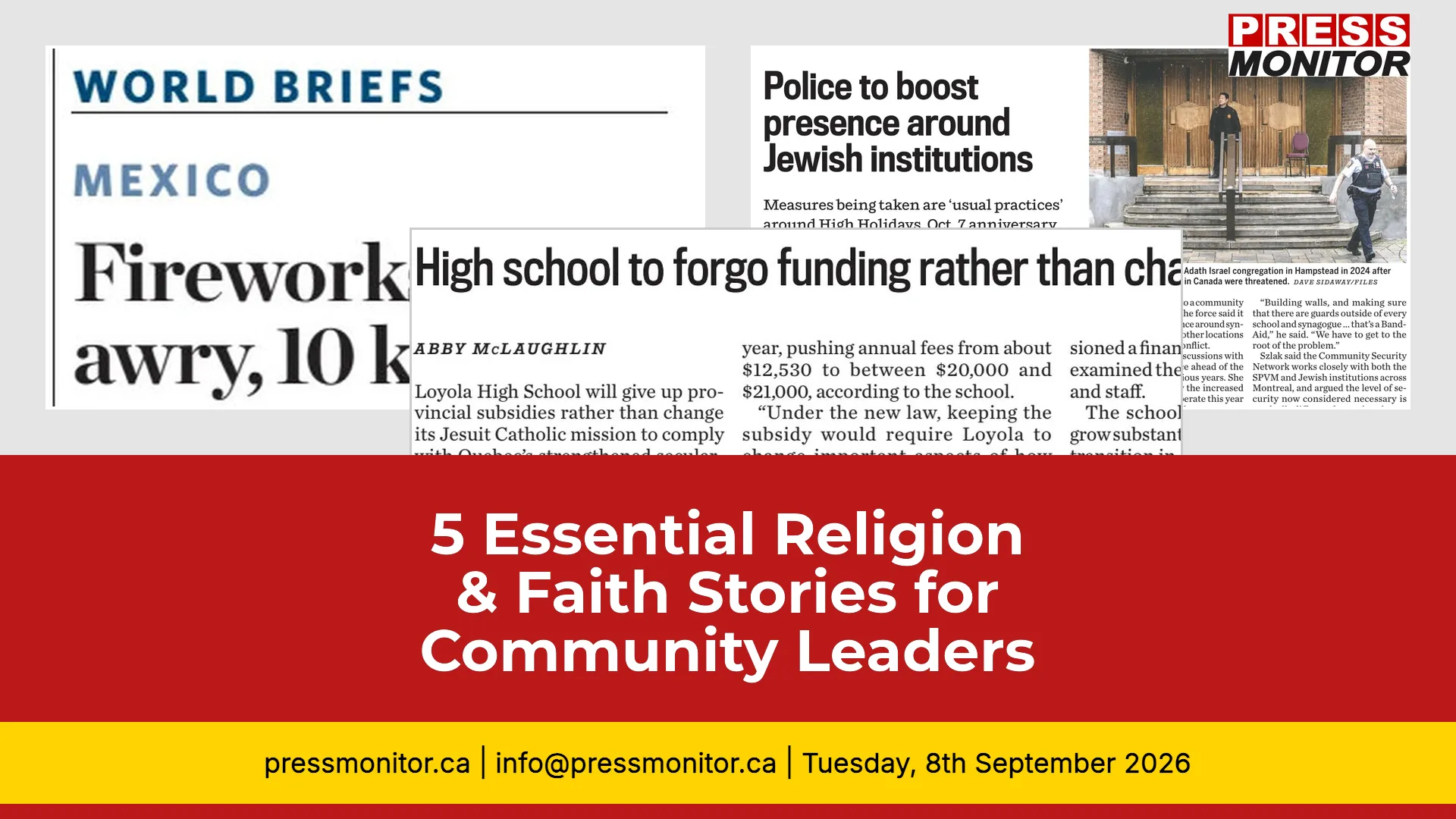 5 Essential Religion & Faith Stories for Community Leaders